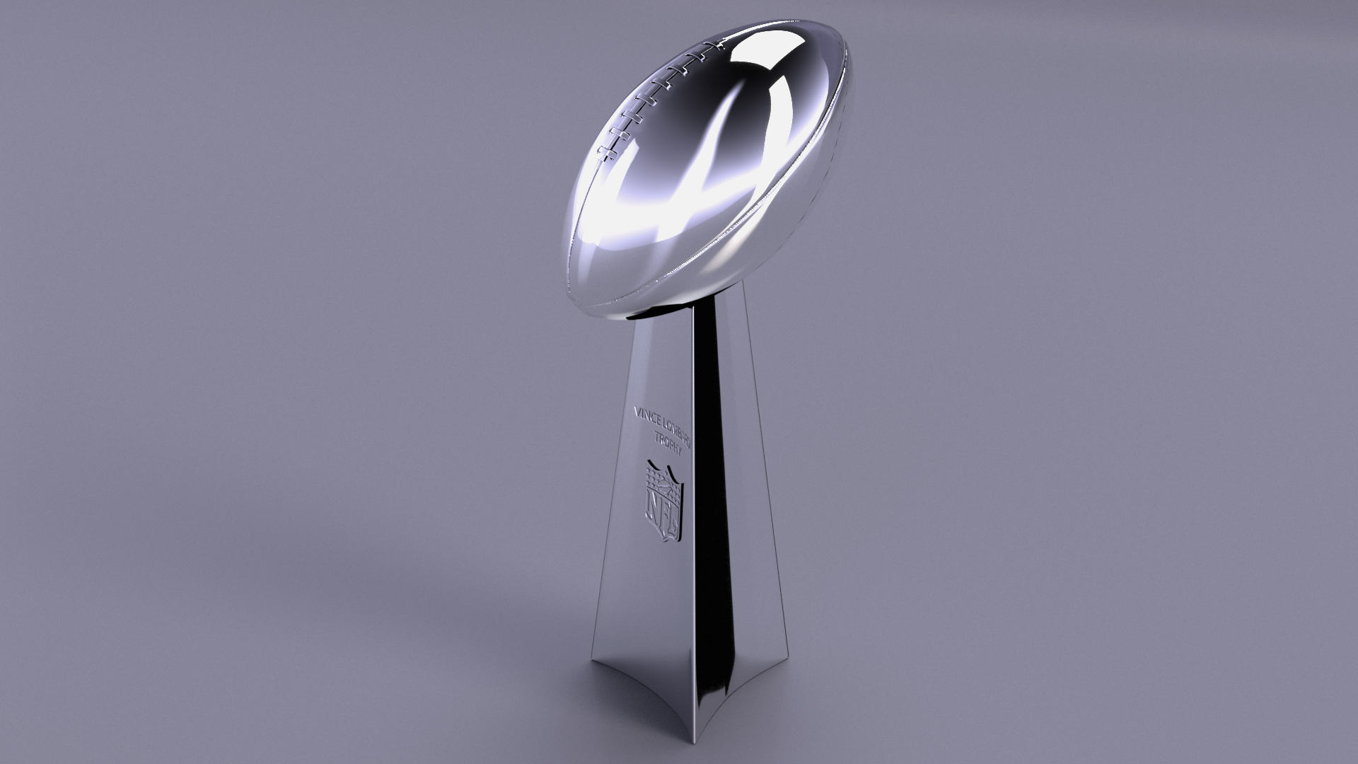 3D Vince Lombardi Trophy