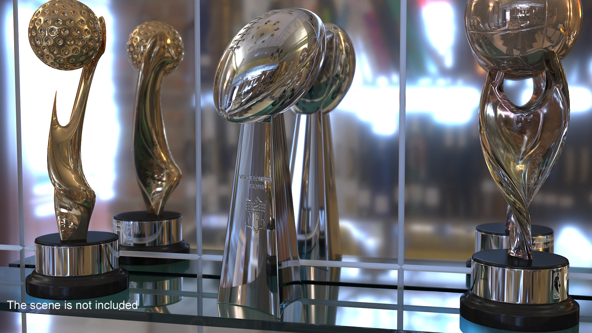 3D Vince Lombardi Trophy