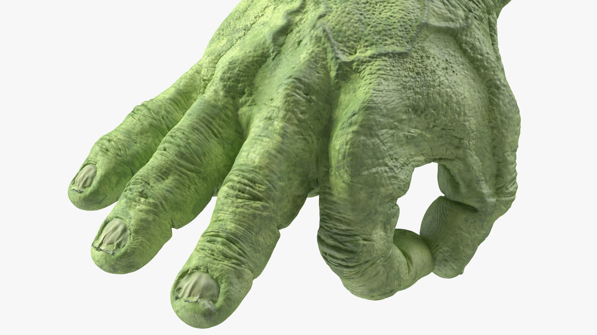 3D Hulk Hands Alright model