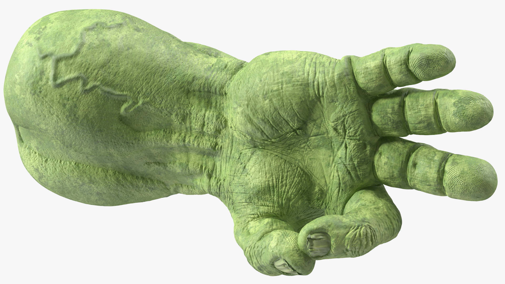 3D Hulk Hands Alright model