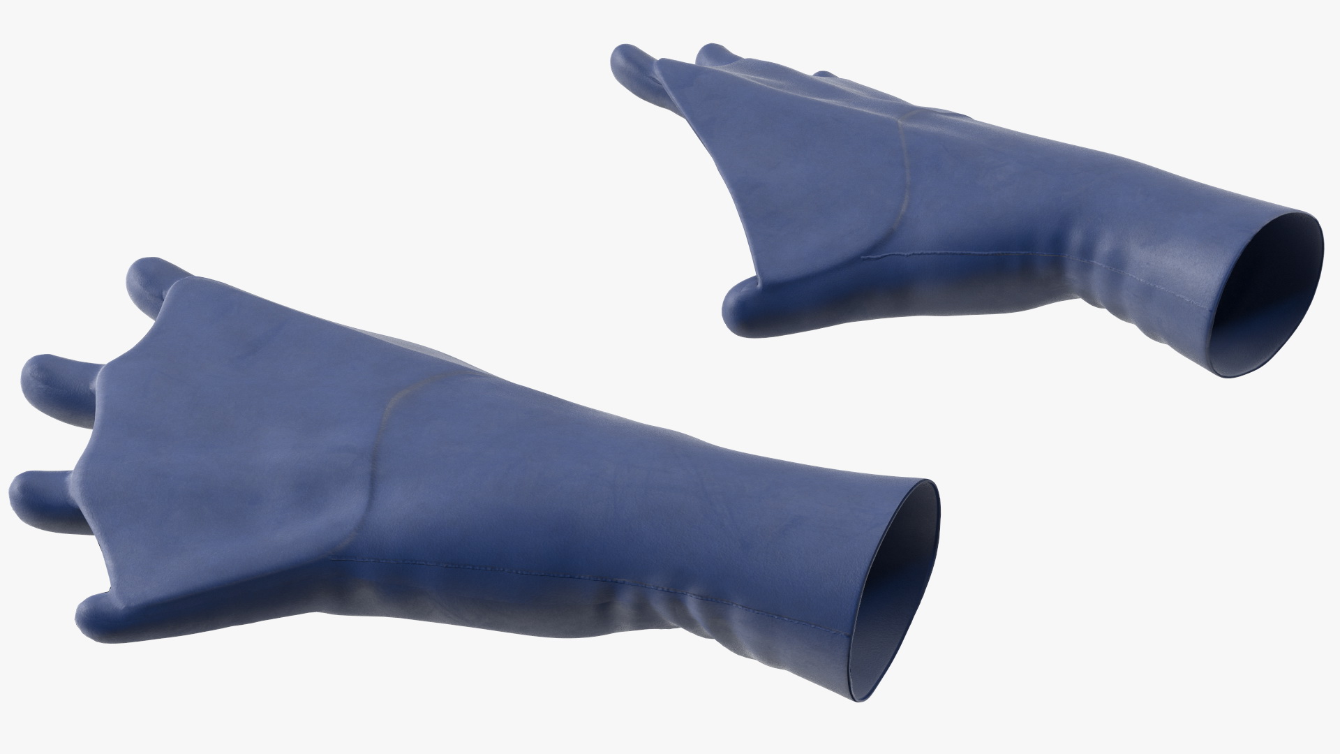 Swimming Gloves Dry 3D model