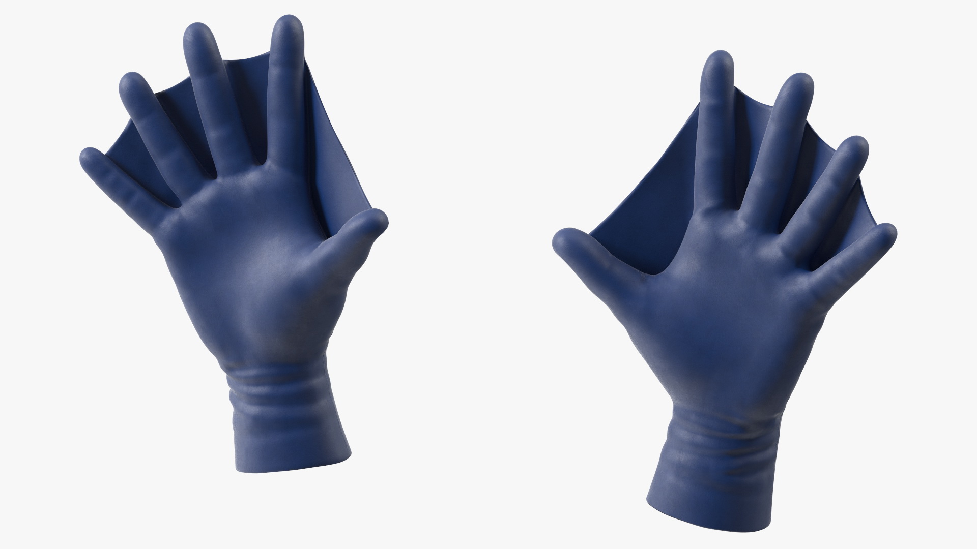 Swimming Gloves Dry 3D model