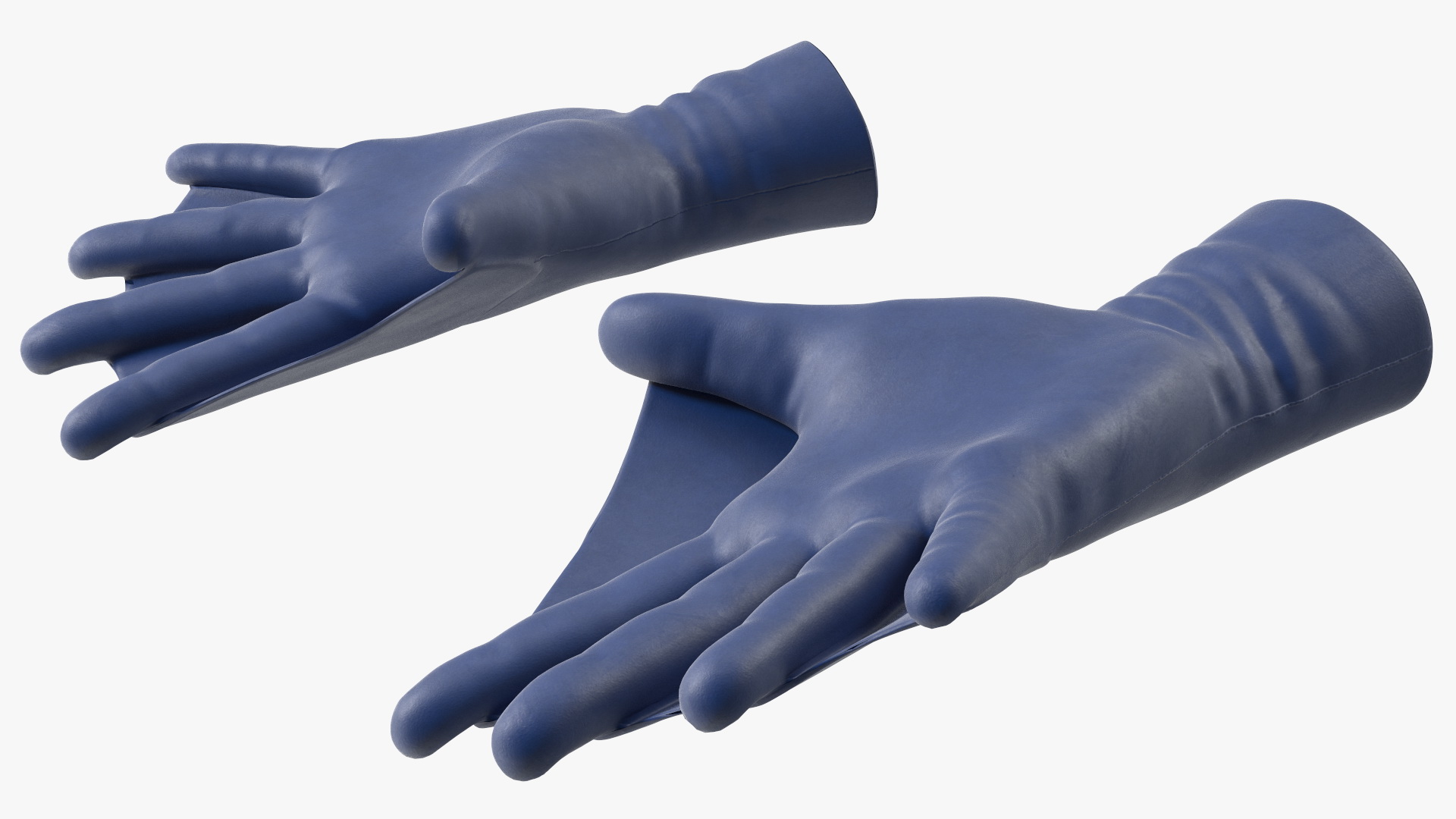 Swimming Gloves Dry 3D model