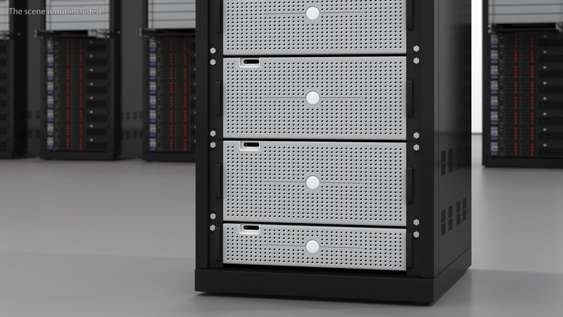 Dell Server Rack Cabinet 3D model