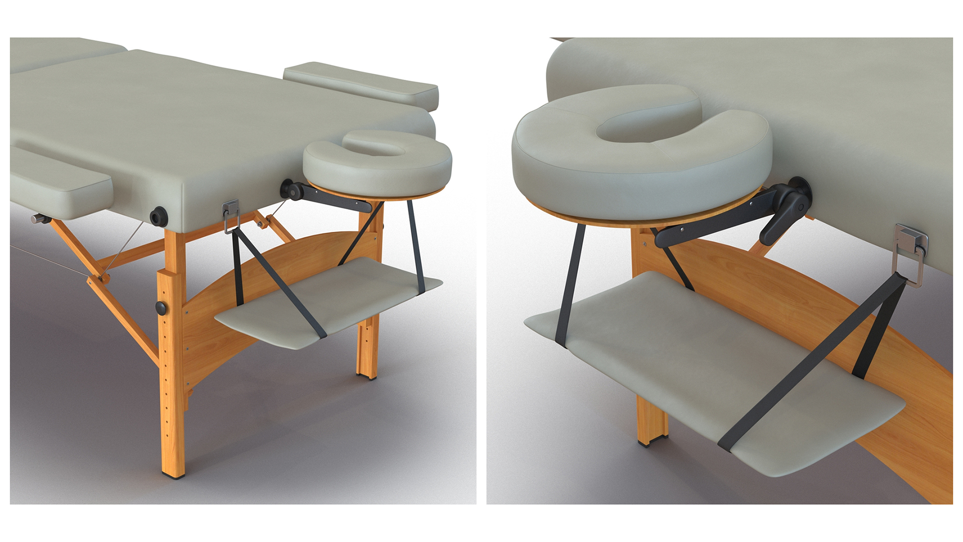 Portable Massage Table 3D