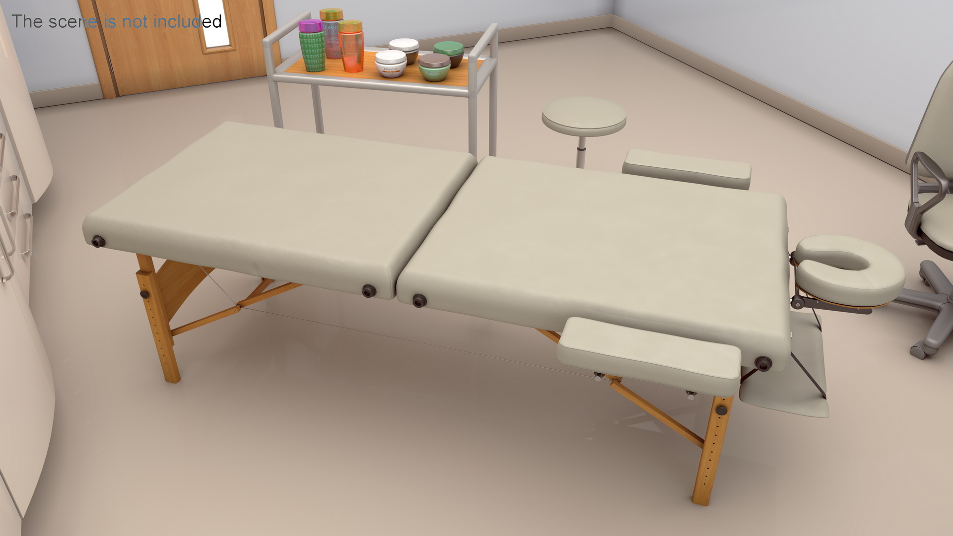 Portable Massage Table 3D