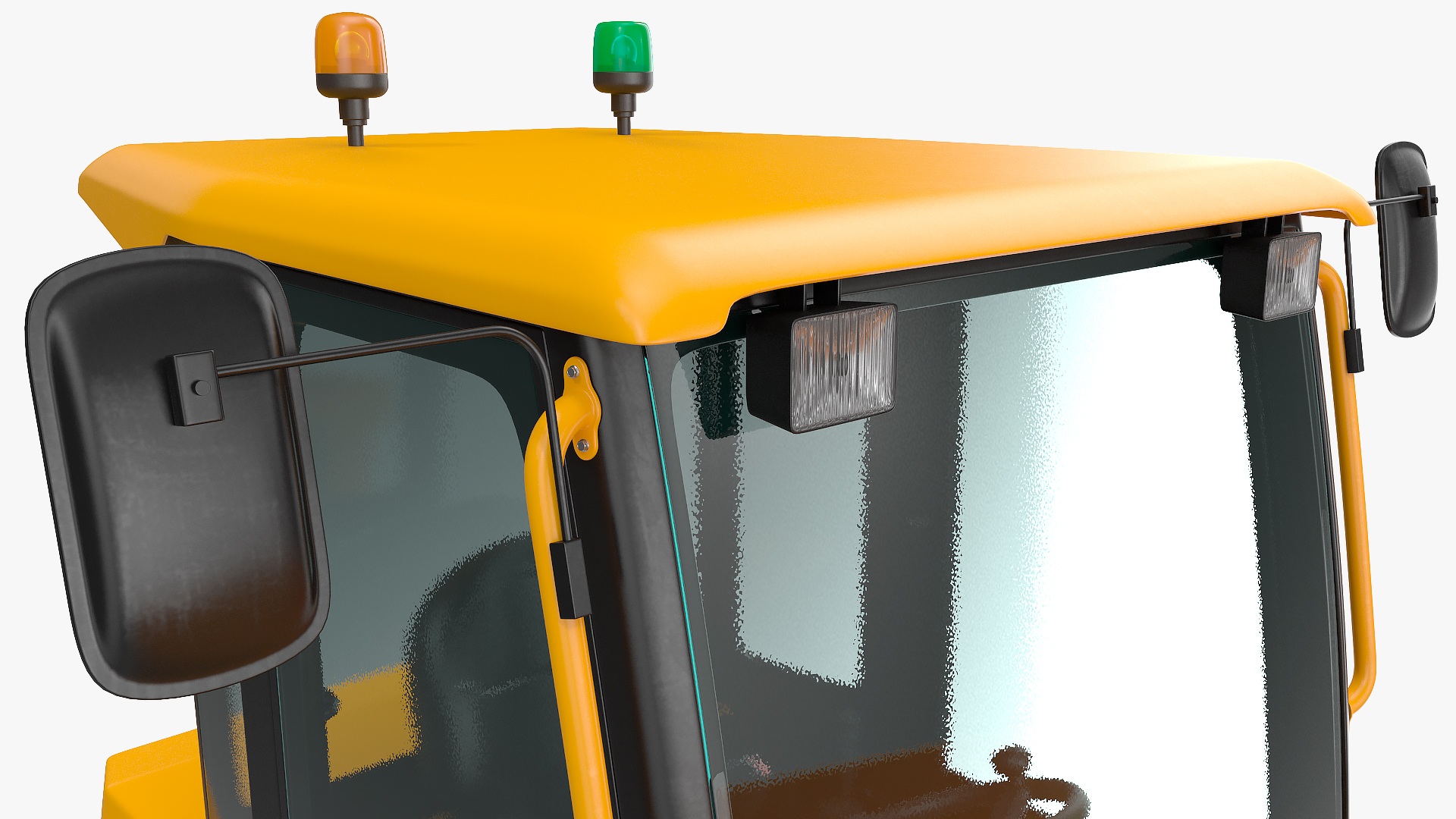 JCB 6T-1 Cabbed Site Dumper Rigged 3D model