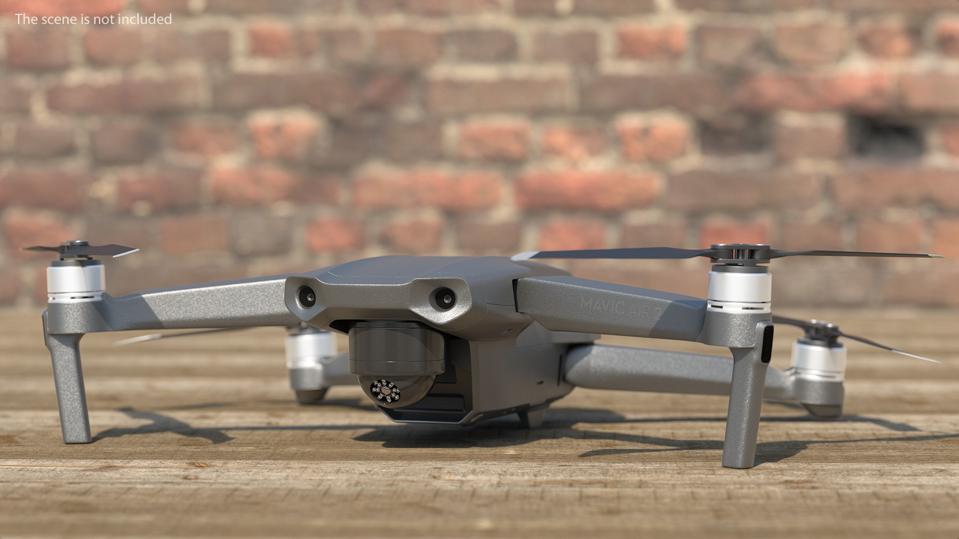 3D Quadcopter with Security Camera