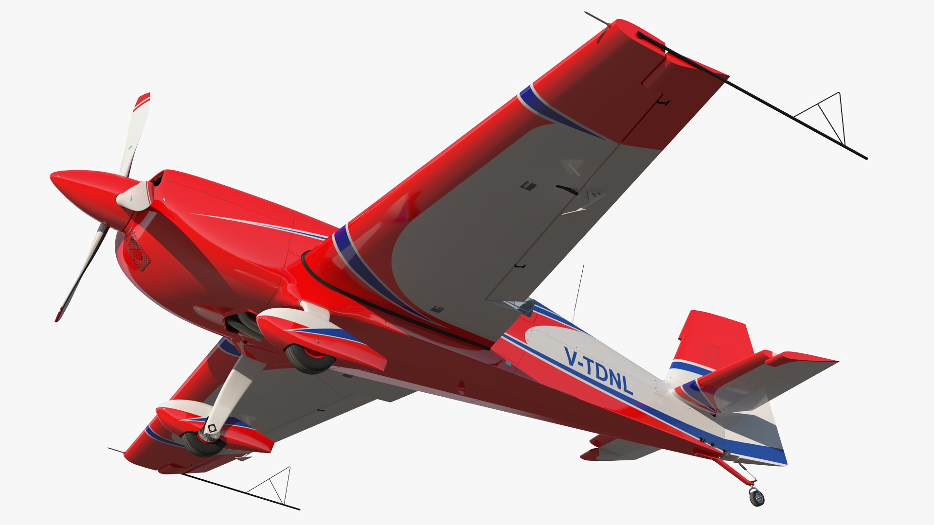 3D Aerobatic Monoplane Extra EA-300 Aircraft