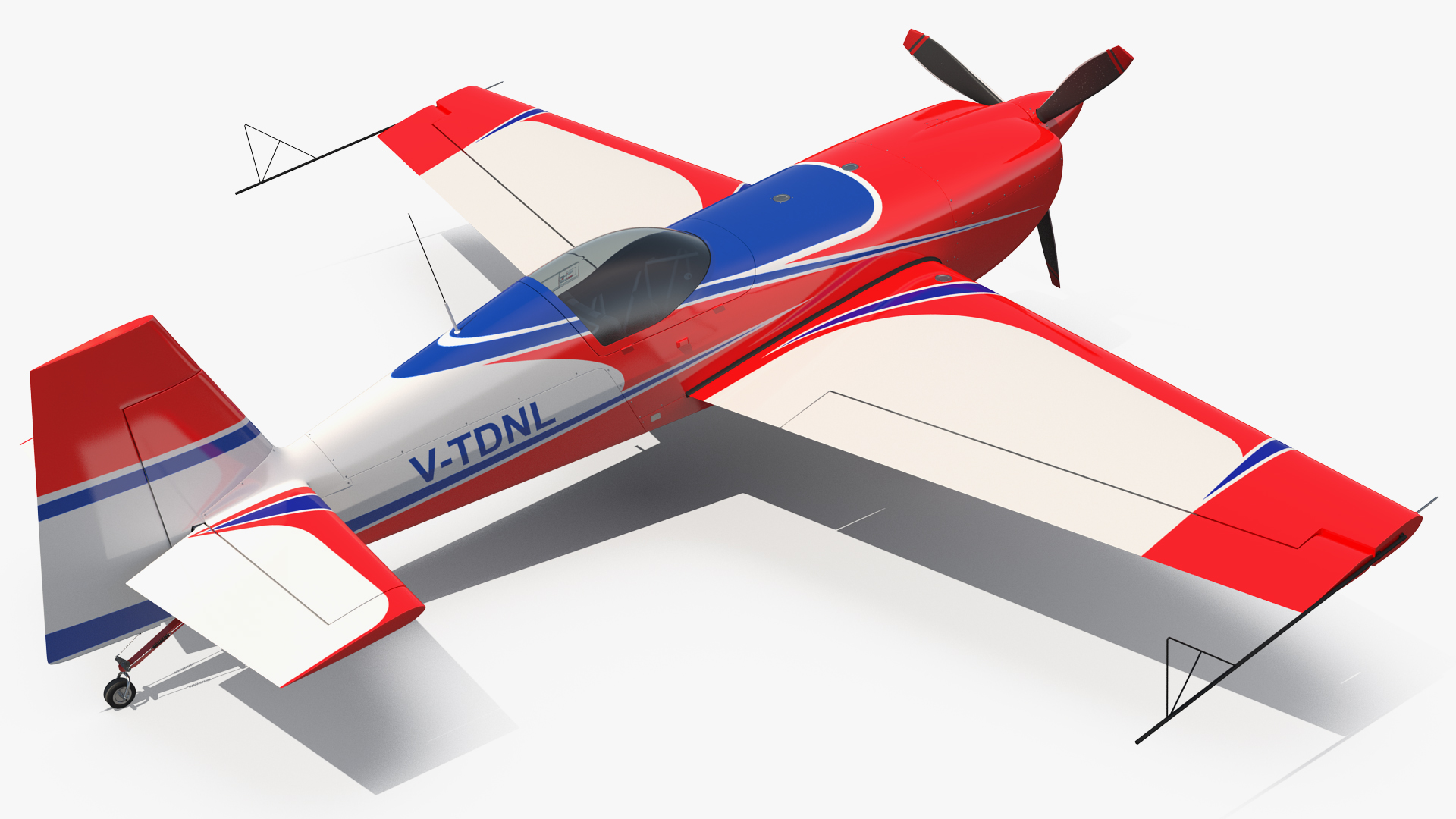 3D Aerobatic Monoplane Extra EA-300 Aircraft