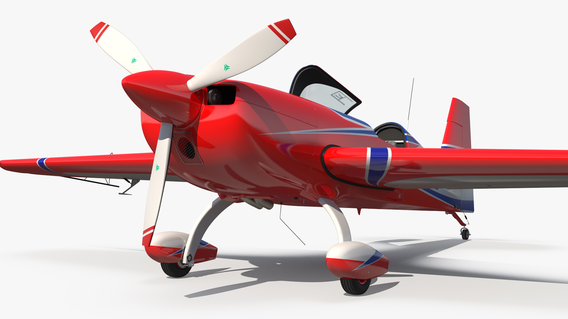 3D Aerobatic Monoplane Extra EA-300 Aircraft