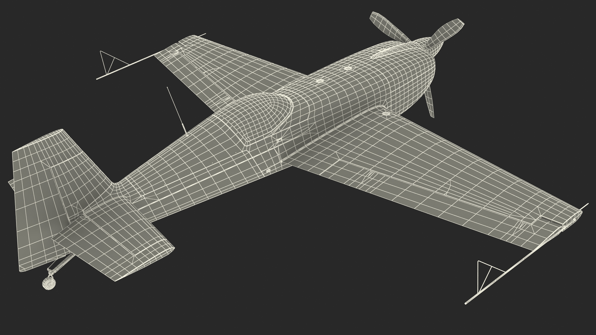 3D Aerobatic Monoplane Extra EA-300 Aircraft