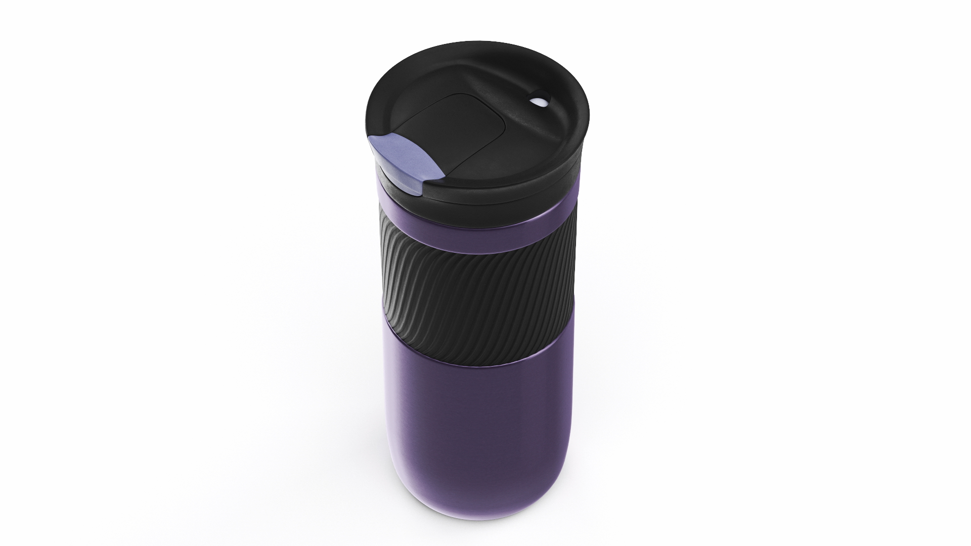 Thermo Cup Stainless Purple 3D