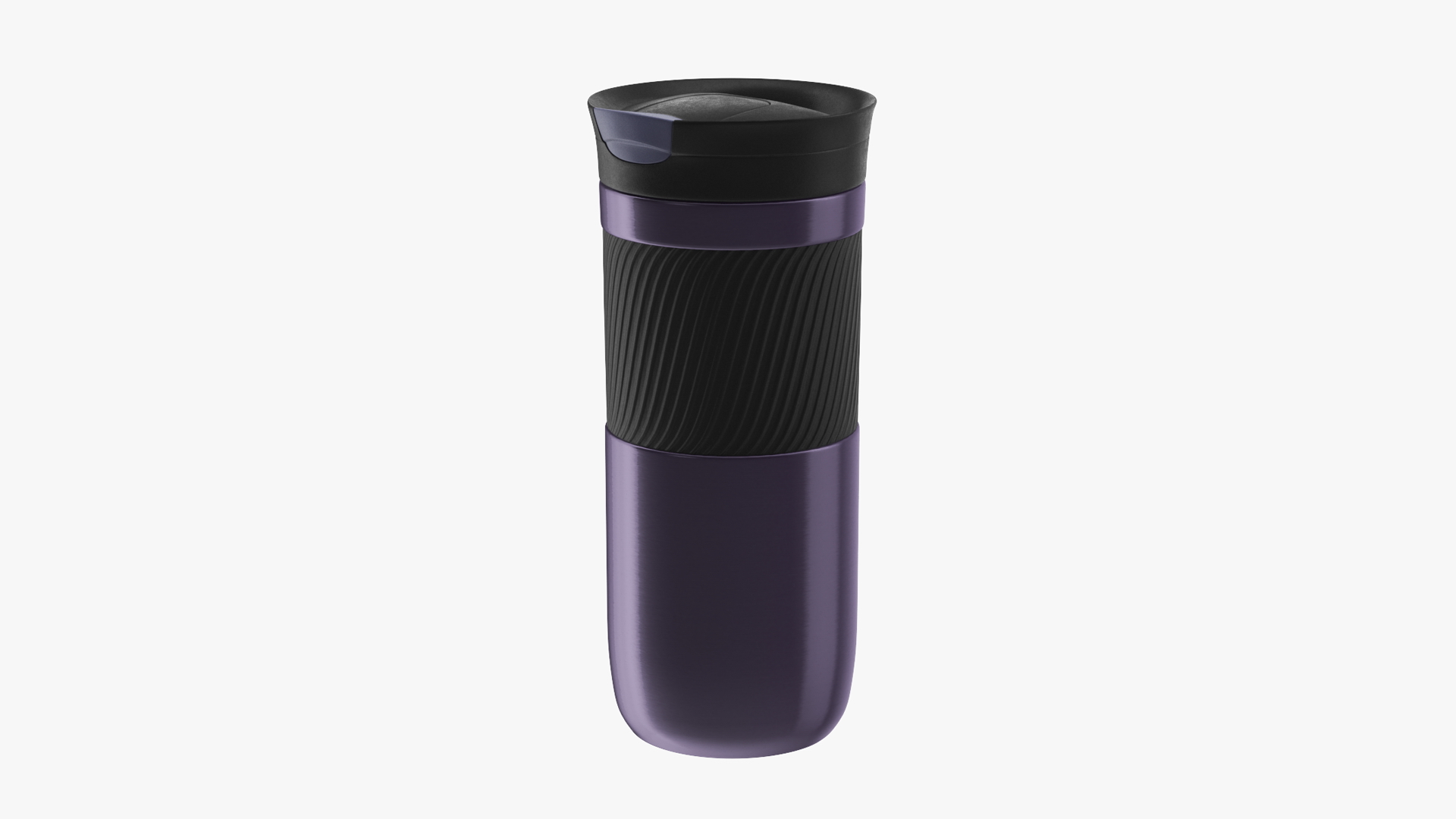 Thermo Cup Stainless Purple 3D