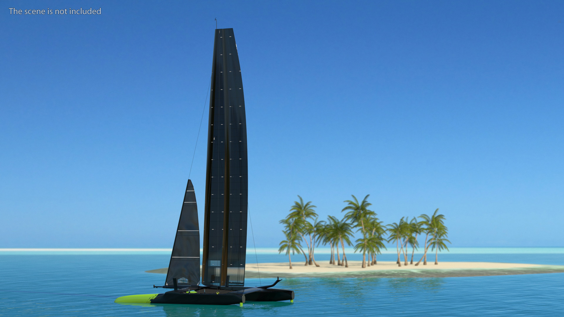 Modern Race Yacht 3D