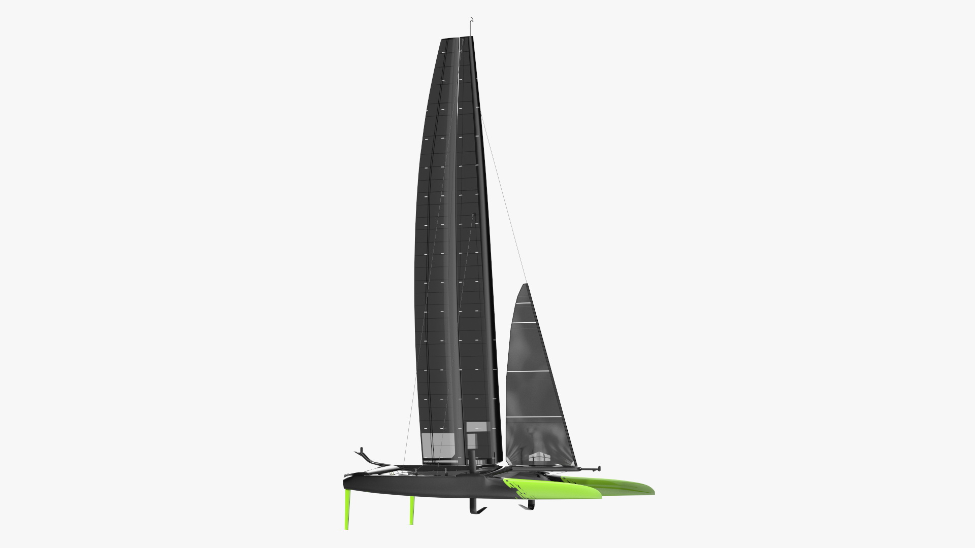 Modern Race Yacht 3D