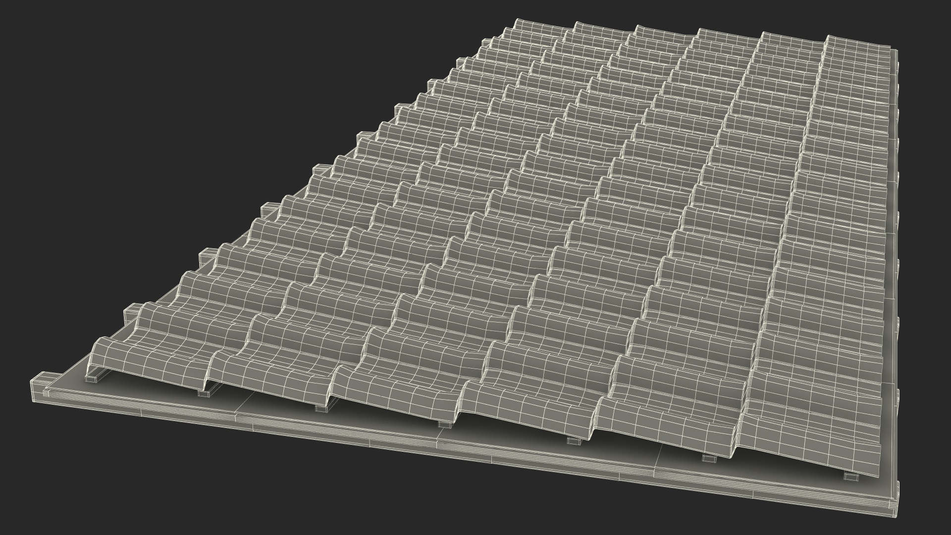 3D model Metal Tile