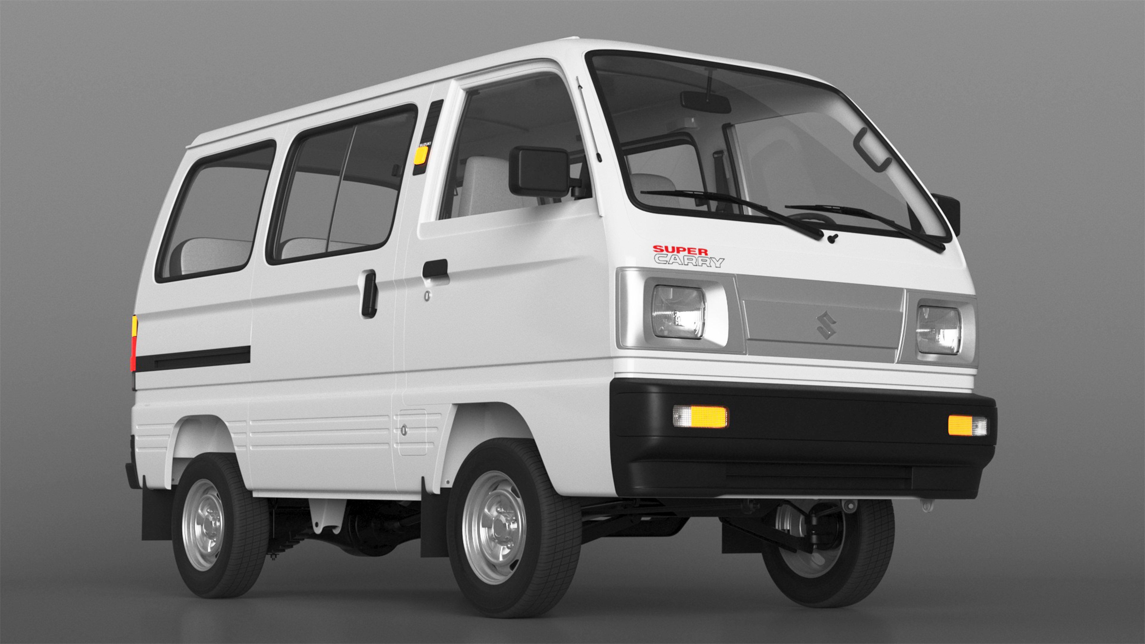 Suzuki Super Carry Passenger Van 3D