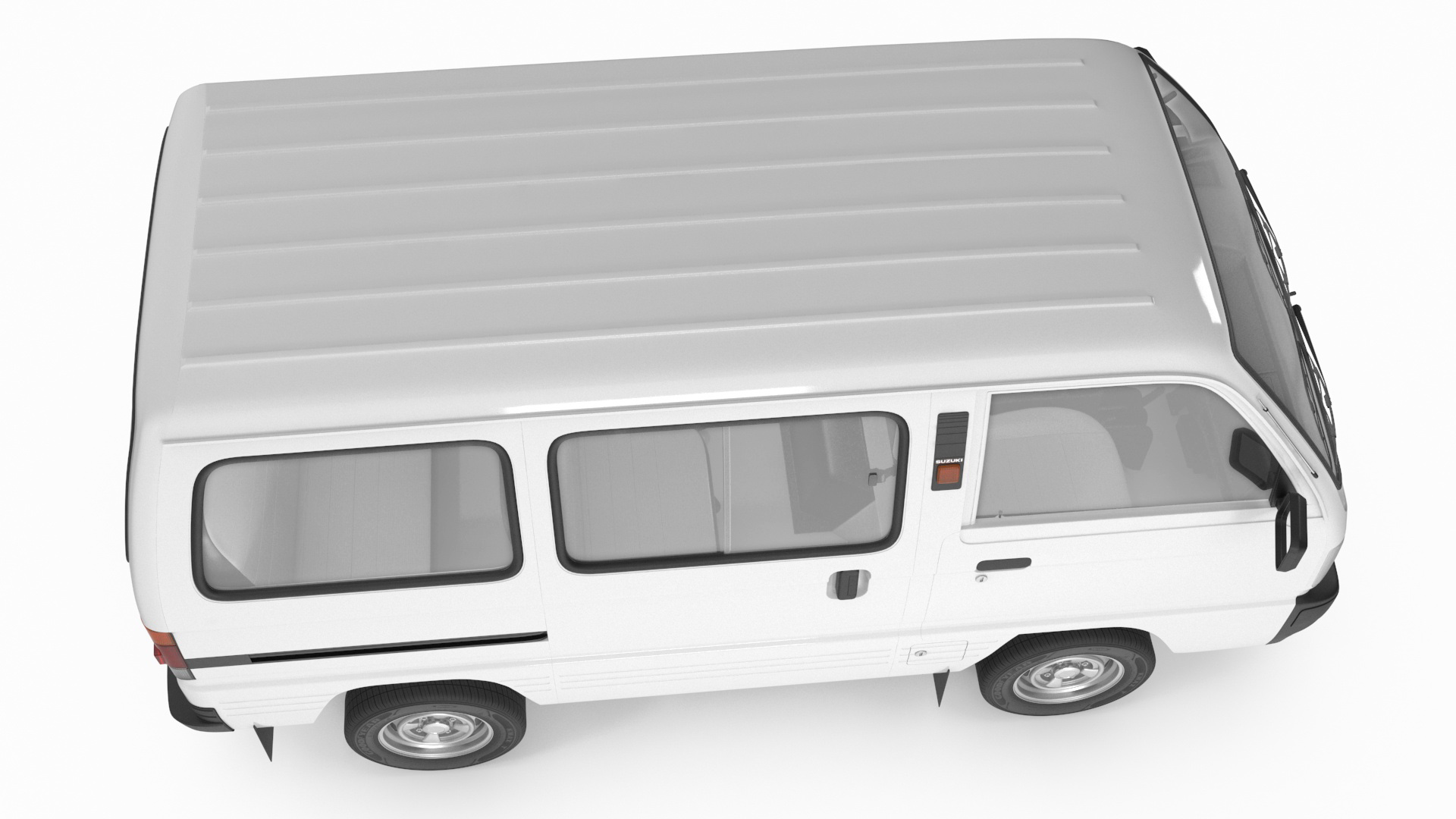 Suzuki Super Carry Passenger Van 3D