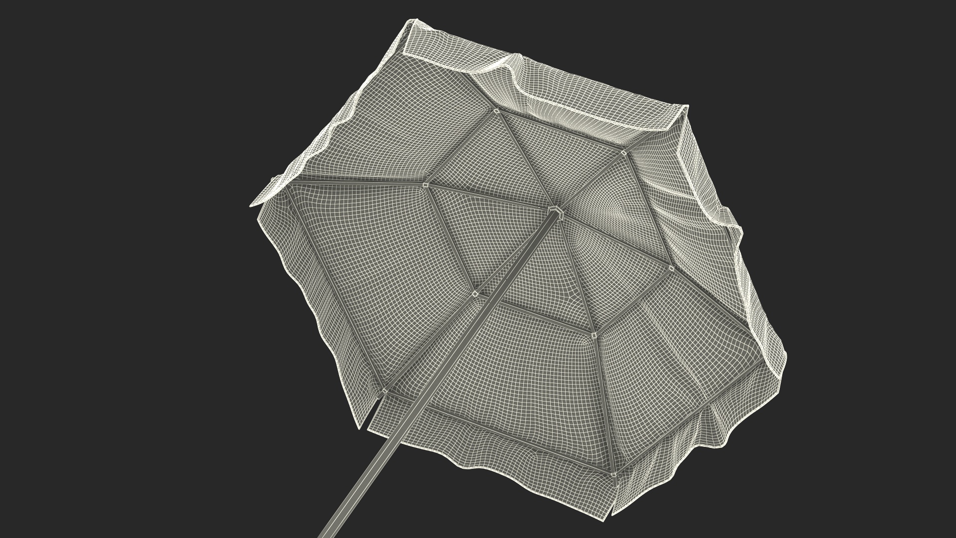 Beach Umbrella 3D model