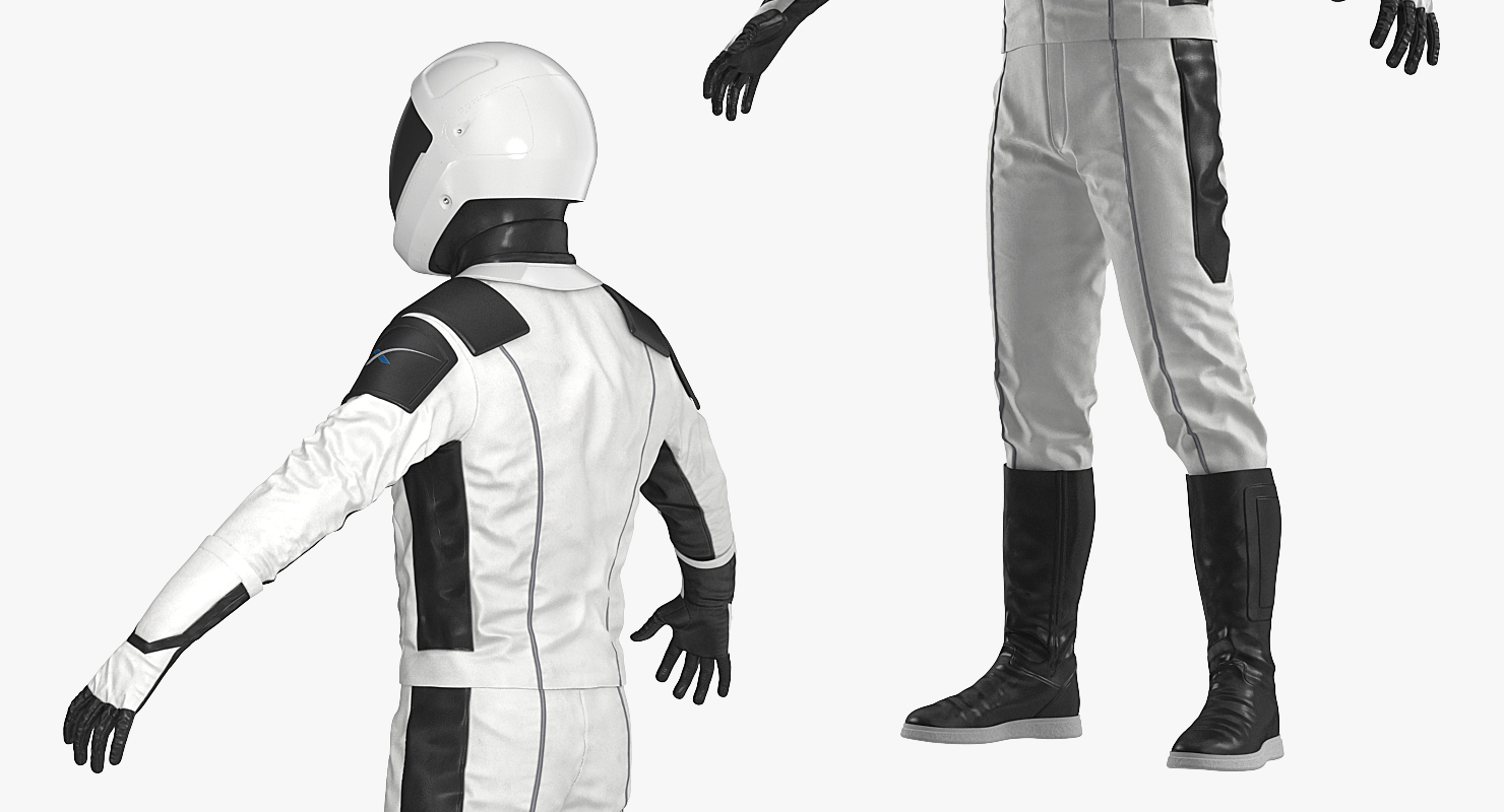 3D Futuristic Space Suit