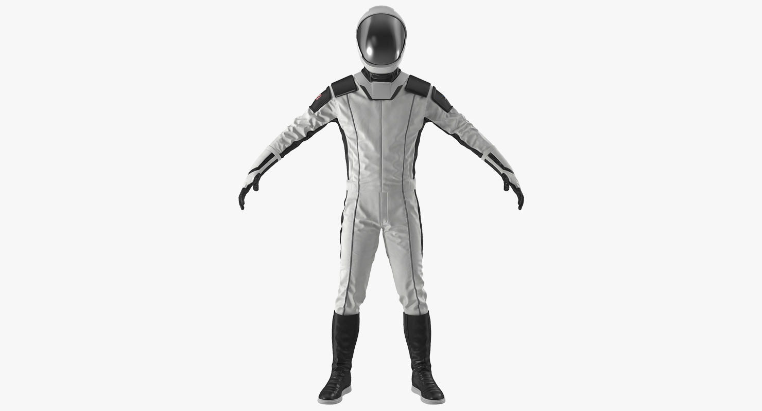 3D Futuristic Space Suit