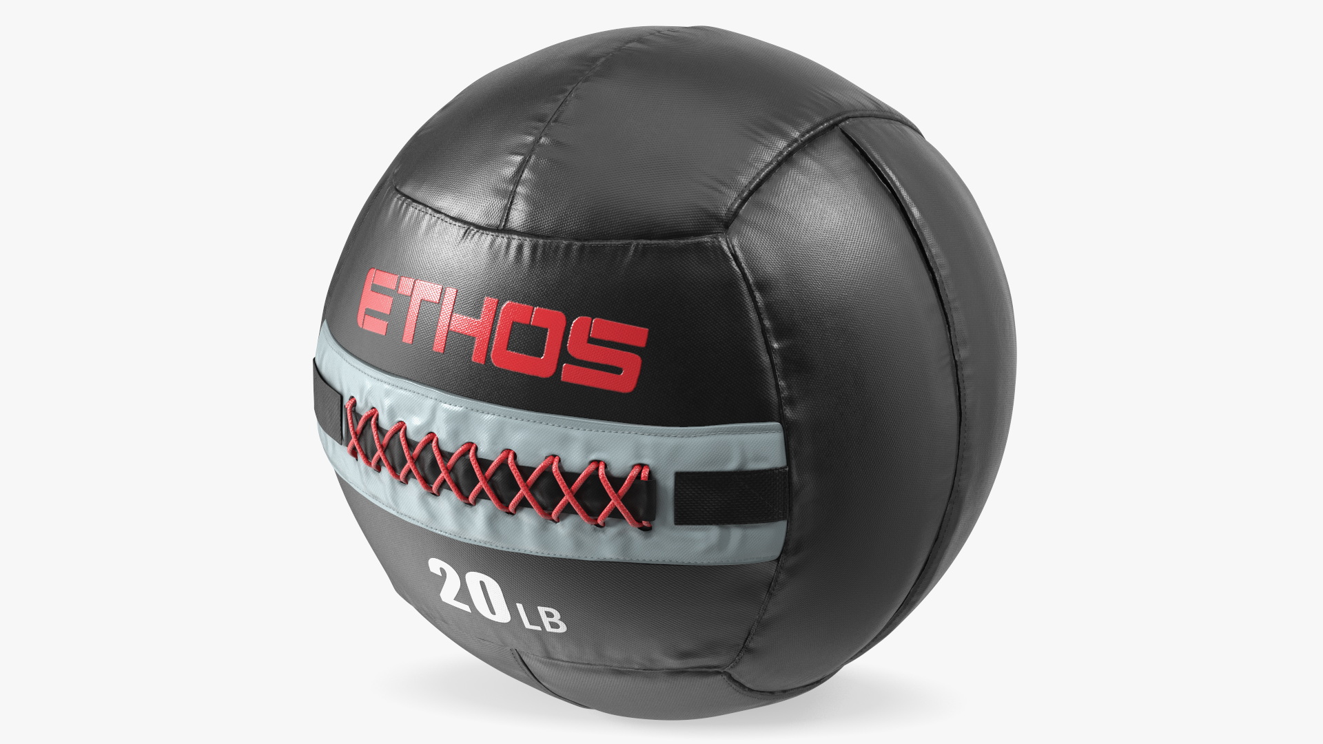 20 LB Fitness Medicine Ball 3D