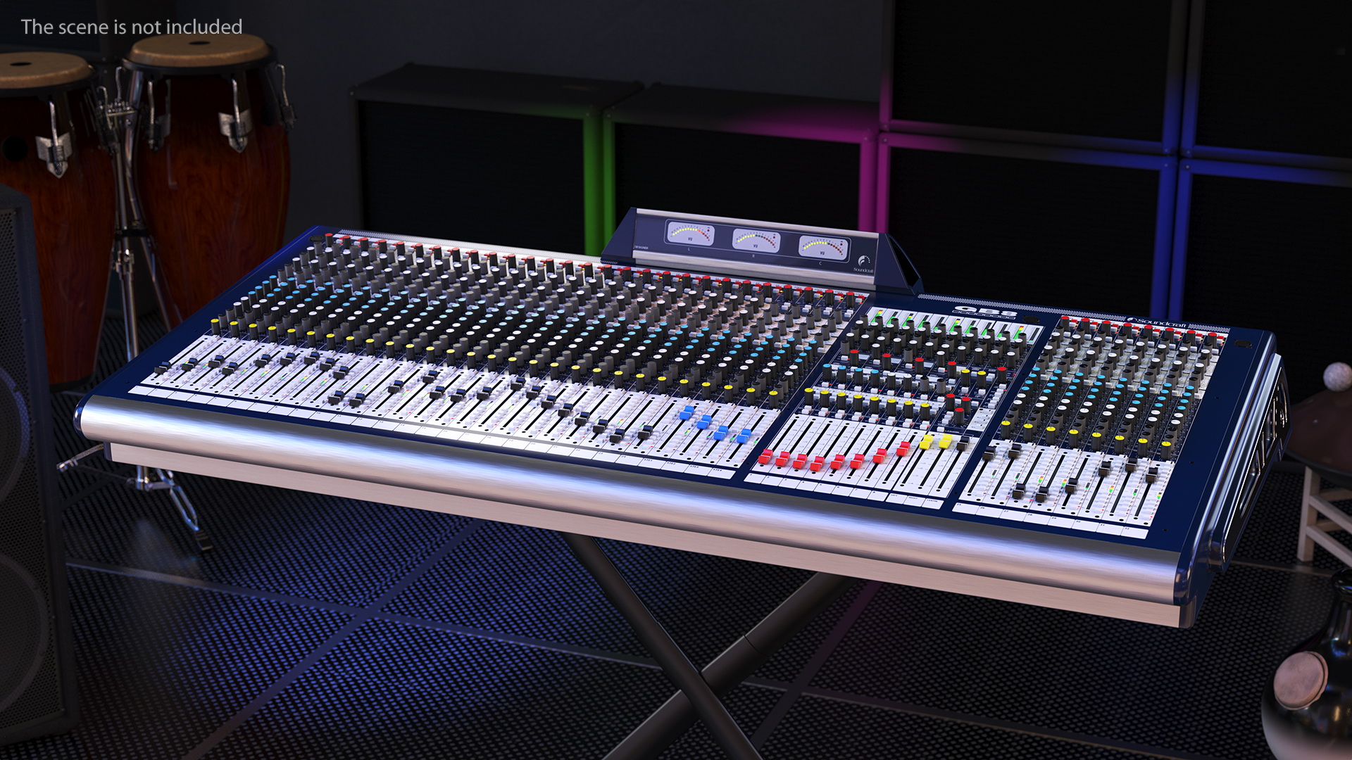 3D model Professional Audio Mixer Light