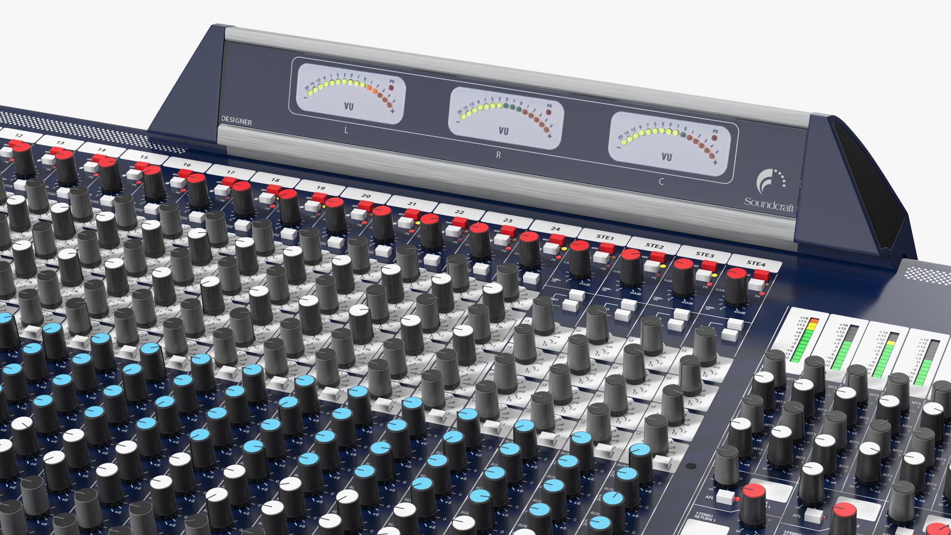 3D model Professional Audio Mixer Light