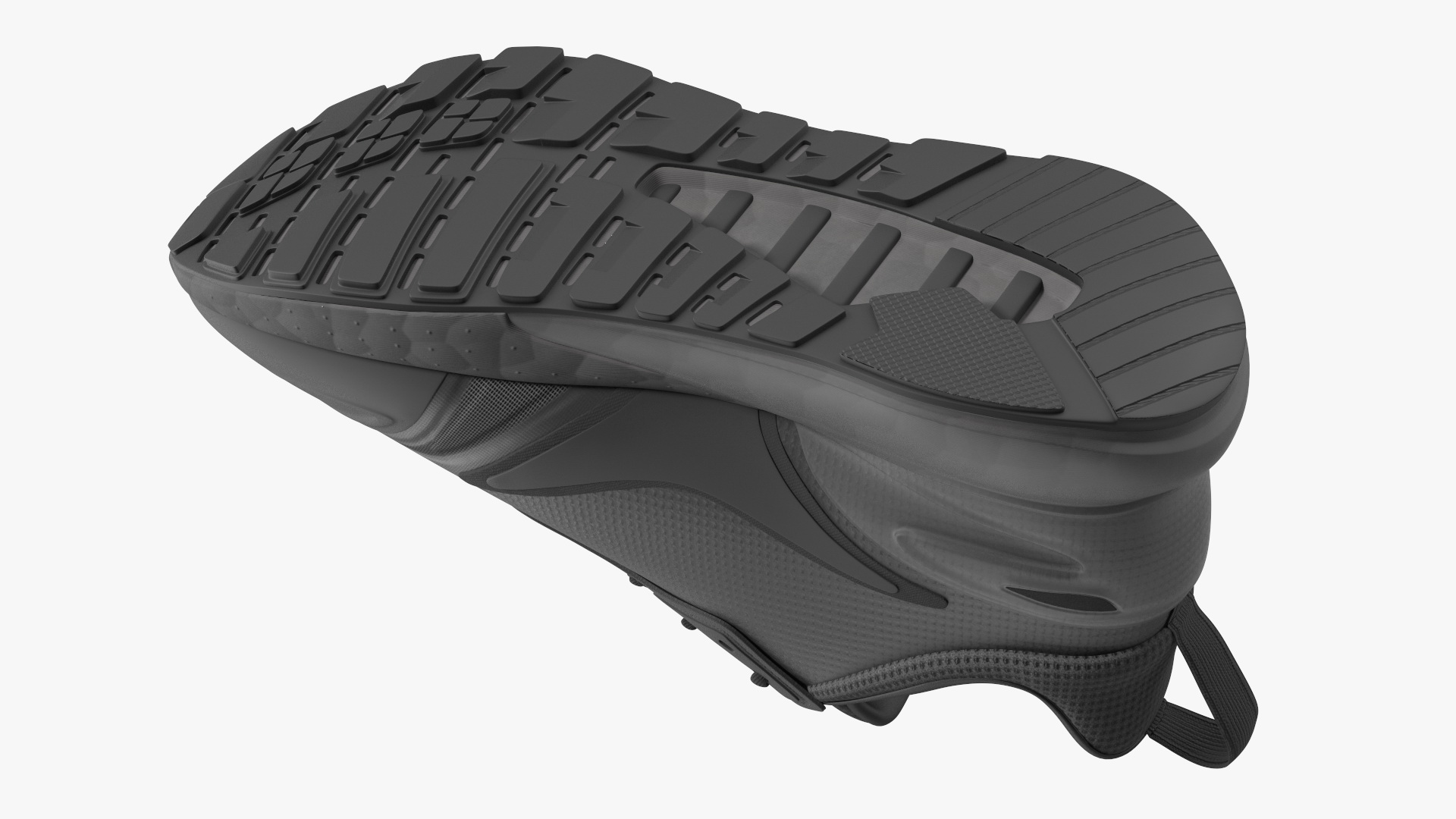 Sneakers Black 3D model