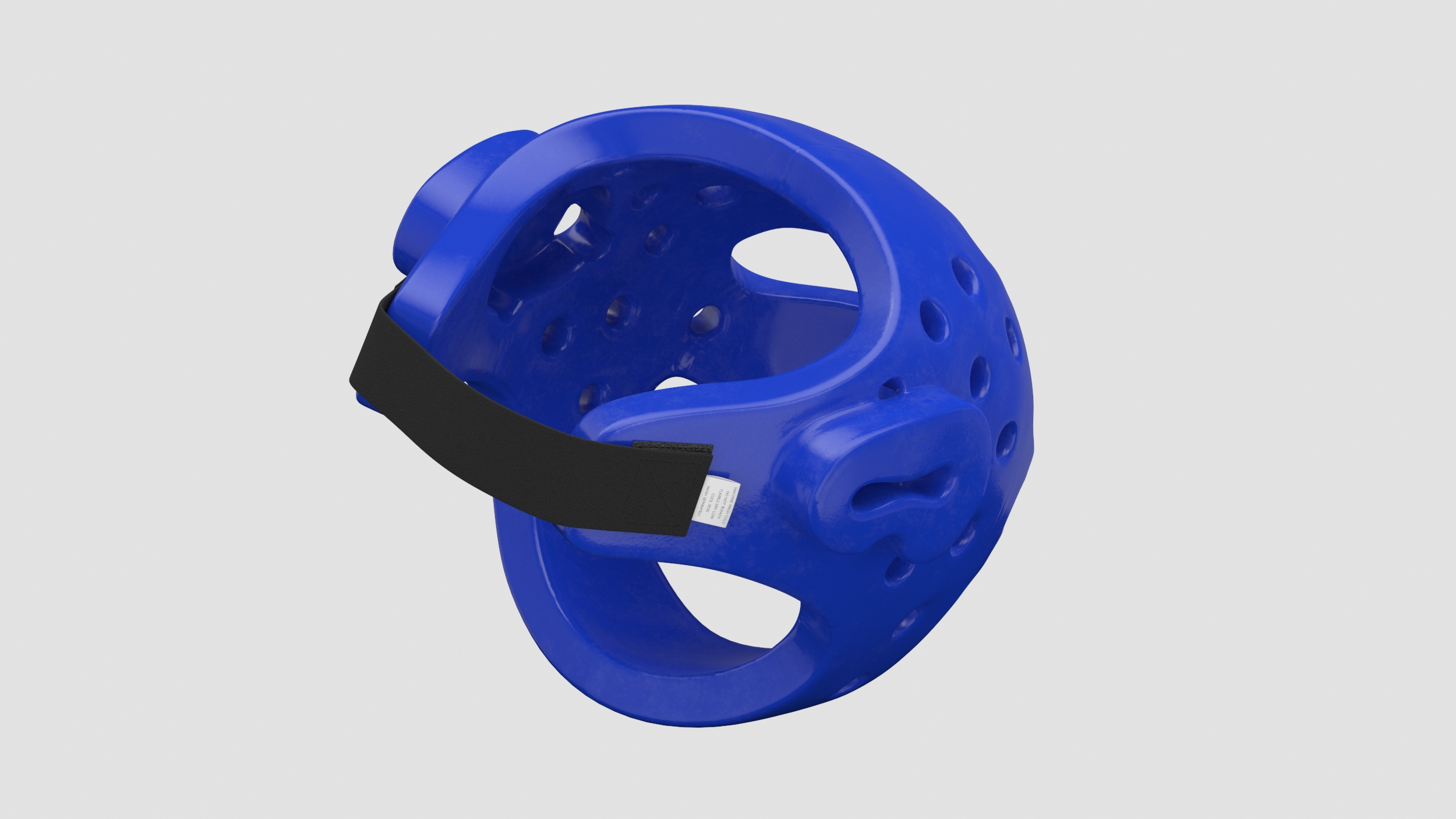 3D model Karate Headgear Blue