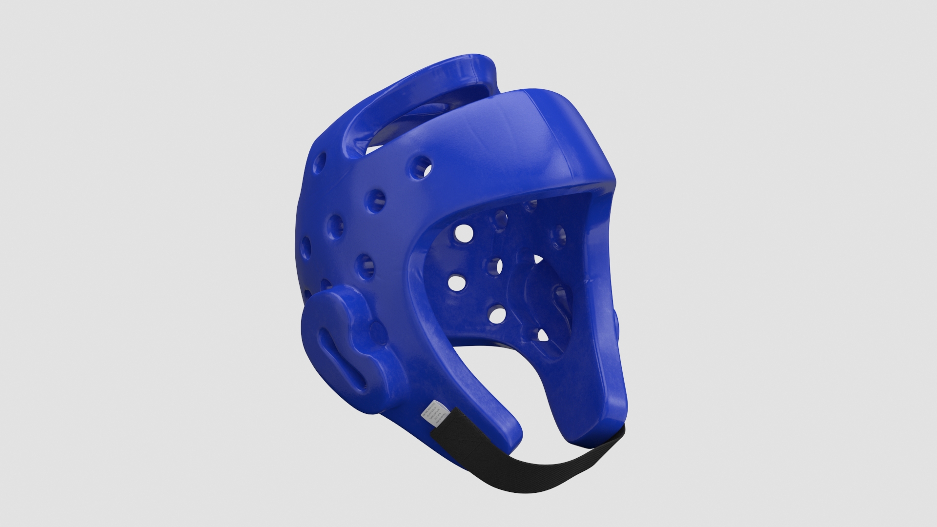 3D model Karate Headgear Blue