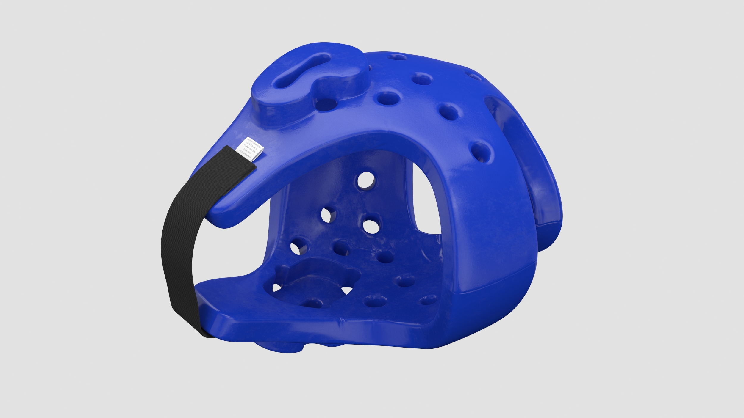 3D model Karate Headgear Blue