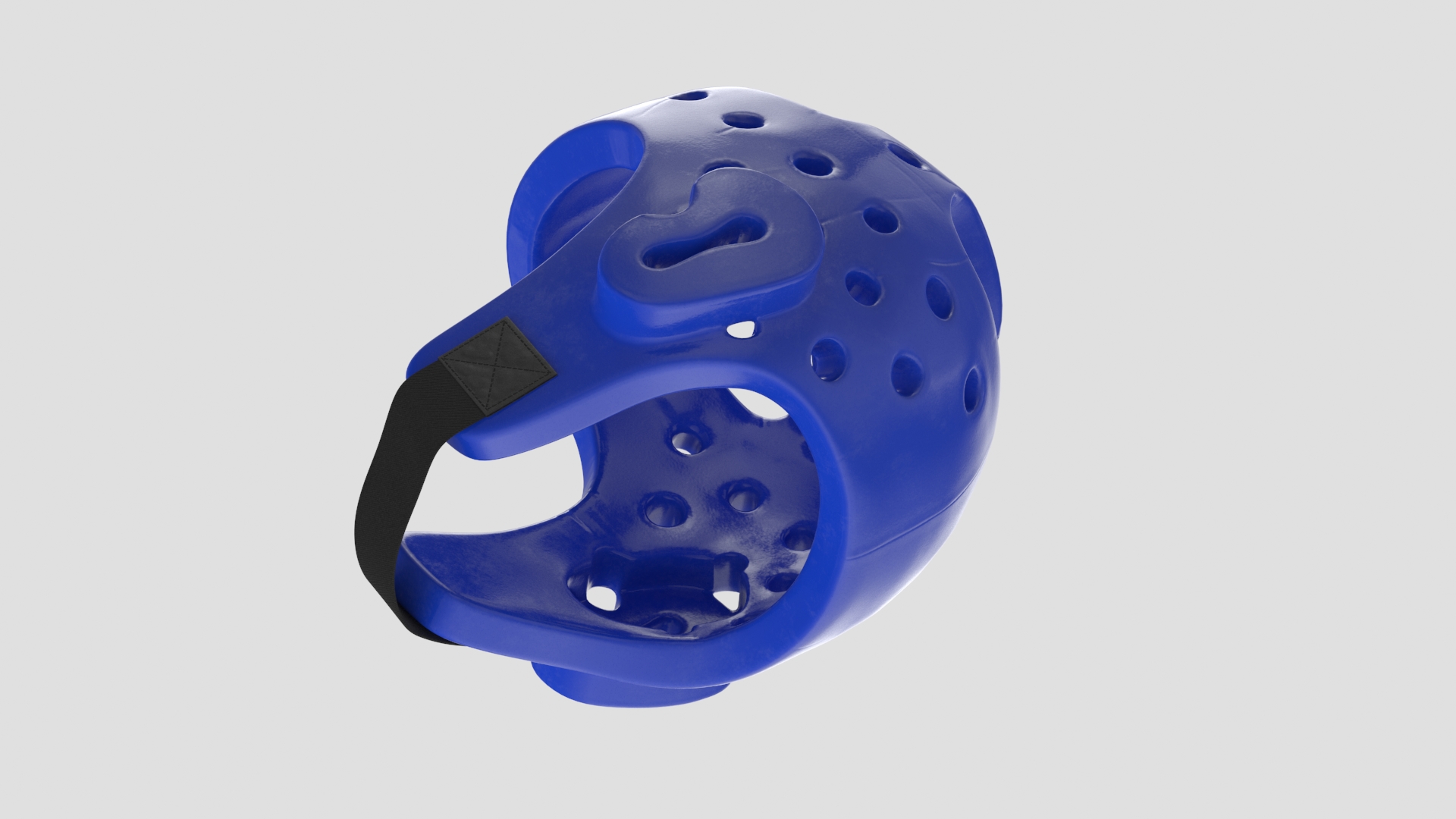 3D model Karate Headgear Blue