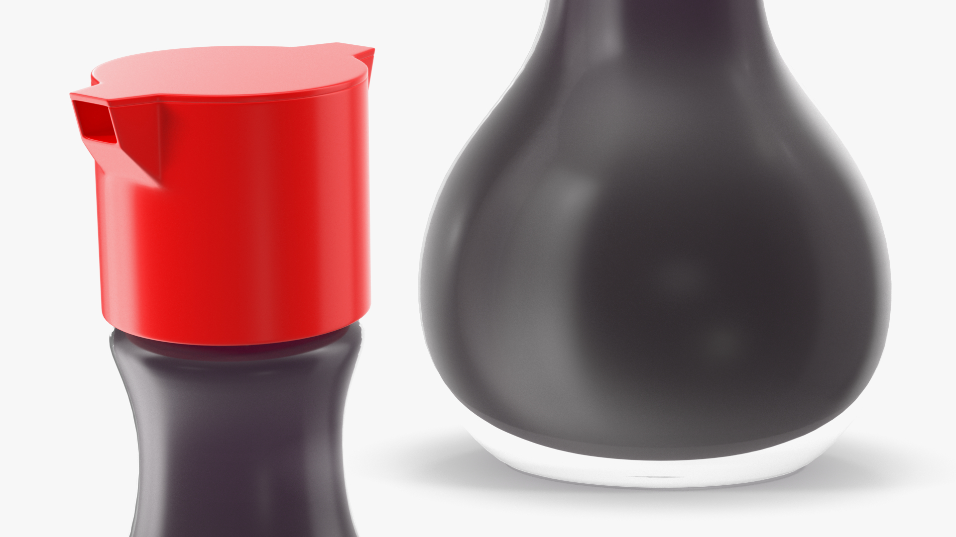 3D Balsamic Sauce Bottle with Dispenser