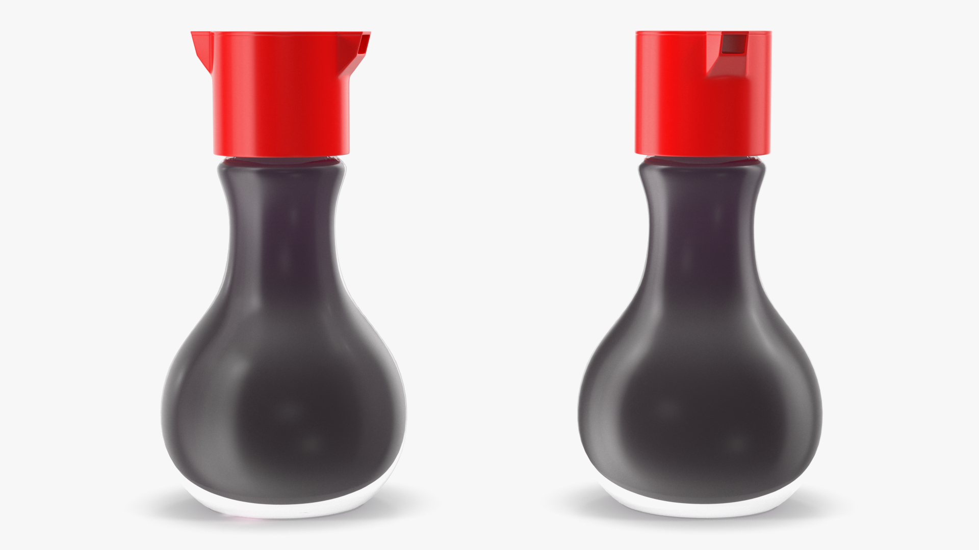 3D Balsamic Sauce Bottle with Dispenser