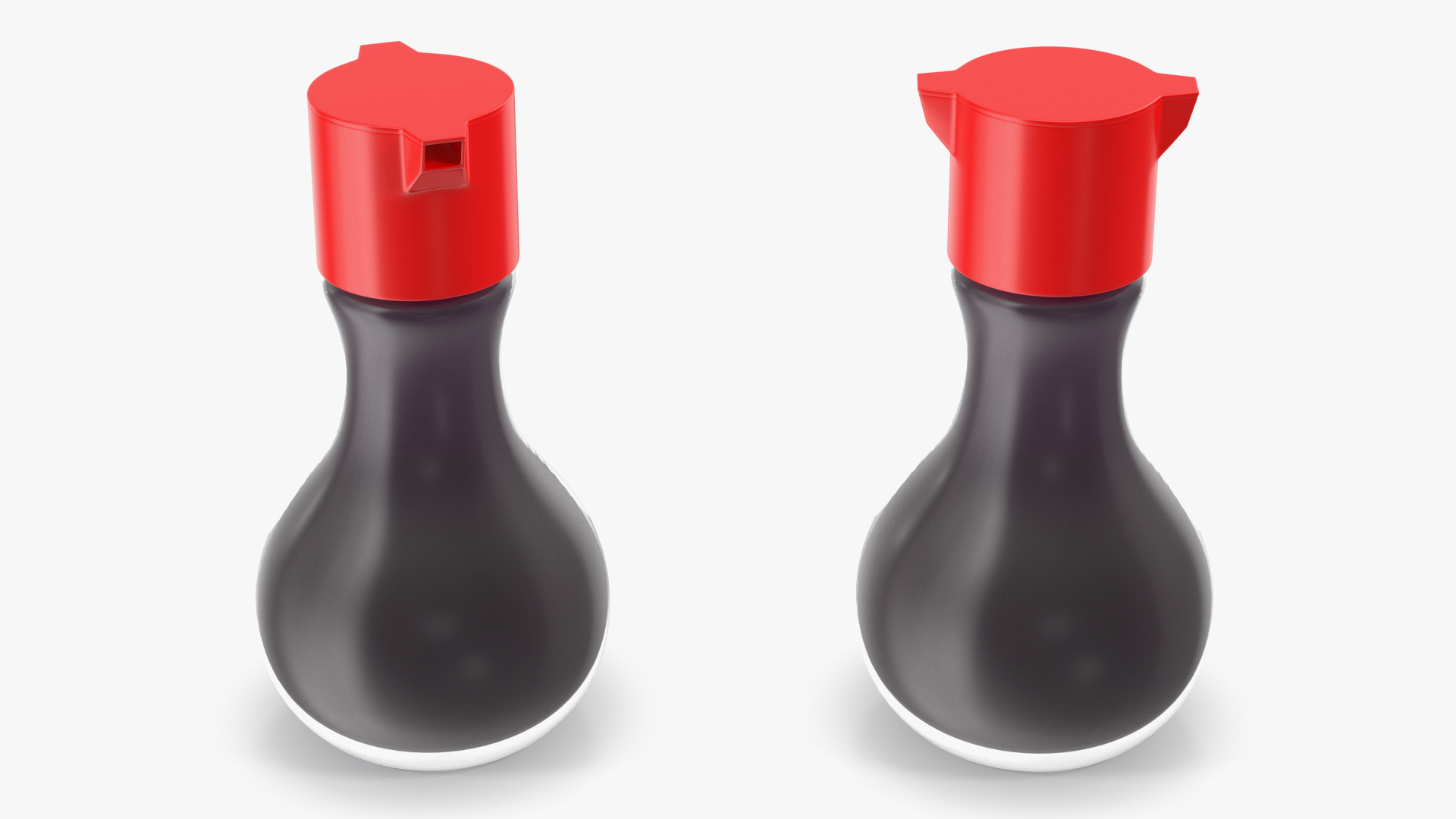 3D Balsamic Sauce Bottle with Dispenser