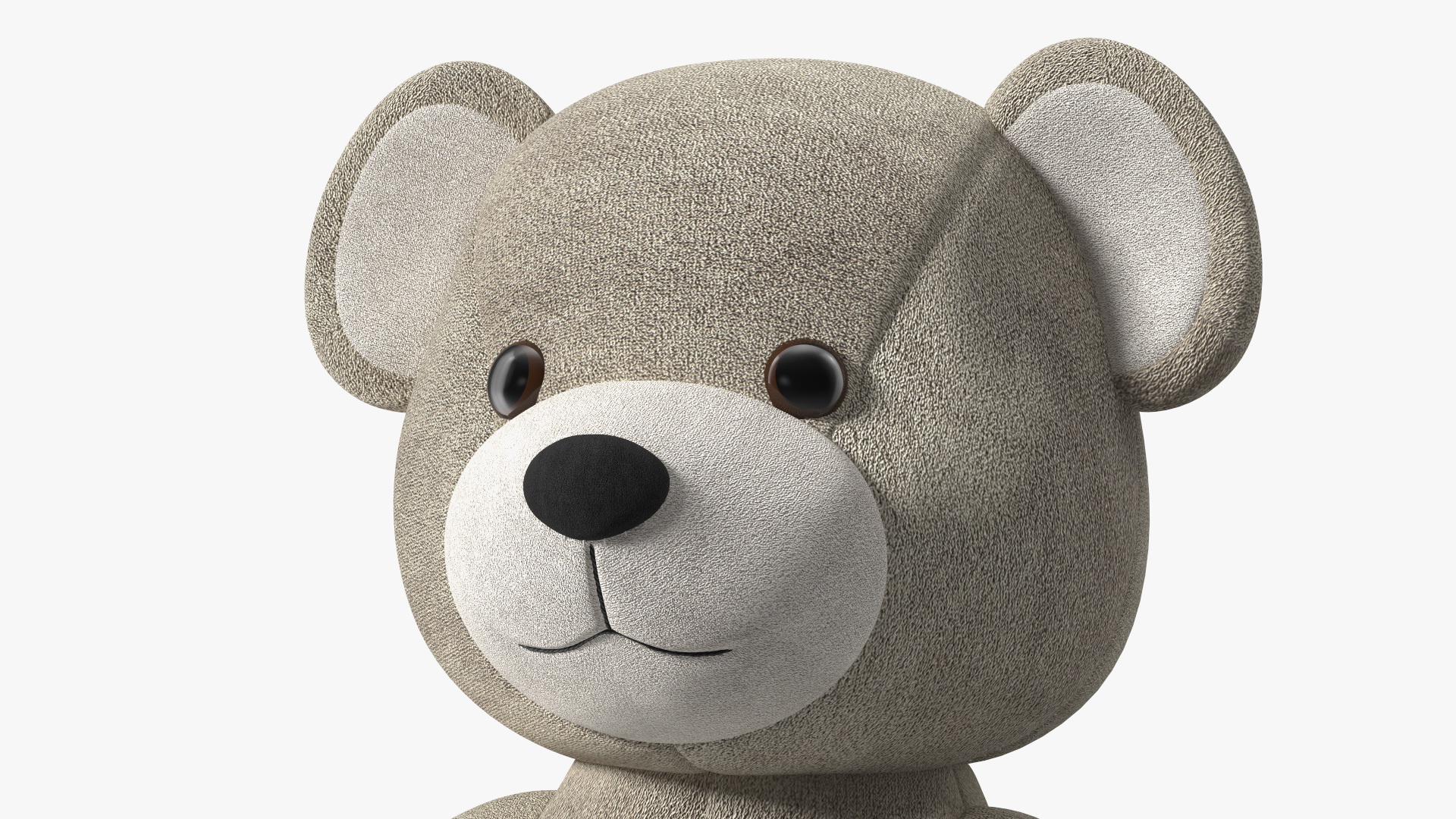 Teddy Bear Light Color Rigged 3D model