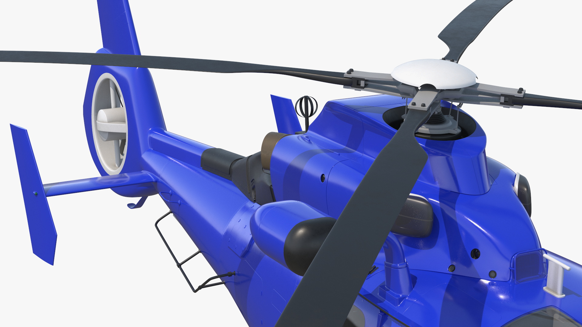 3D Helicopter with Huge Advertising Air Banner model