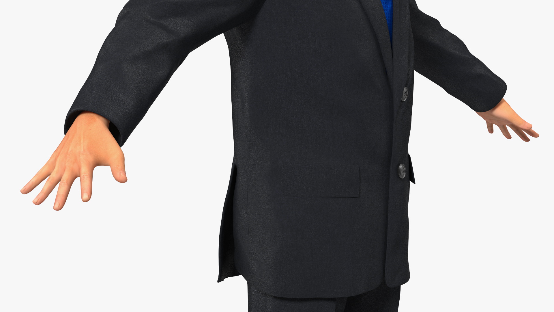 3D model Business Man In Suit