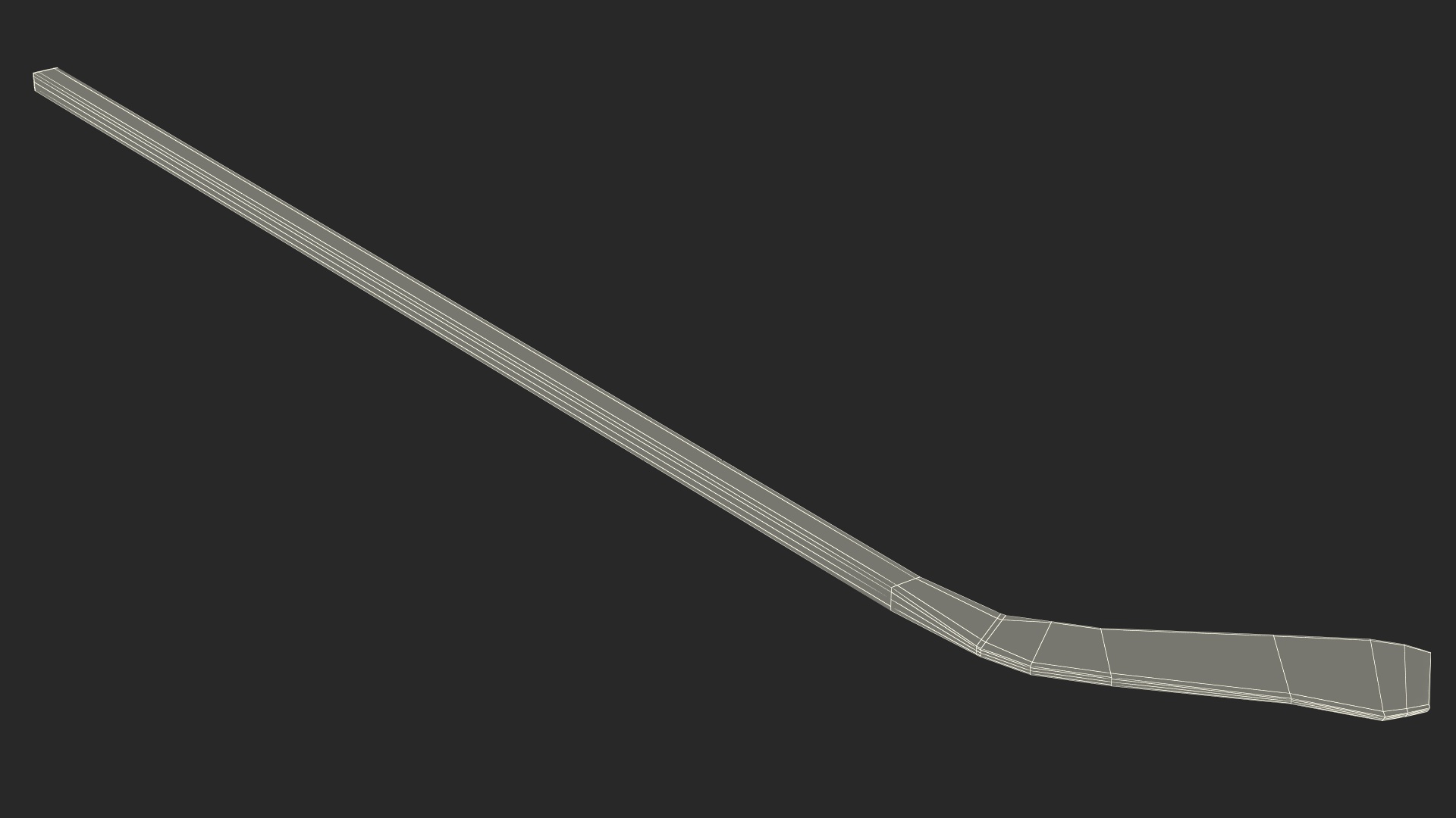 3D Ice Hockey Stick