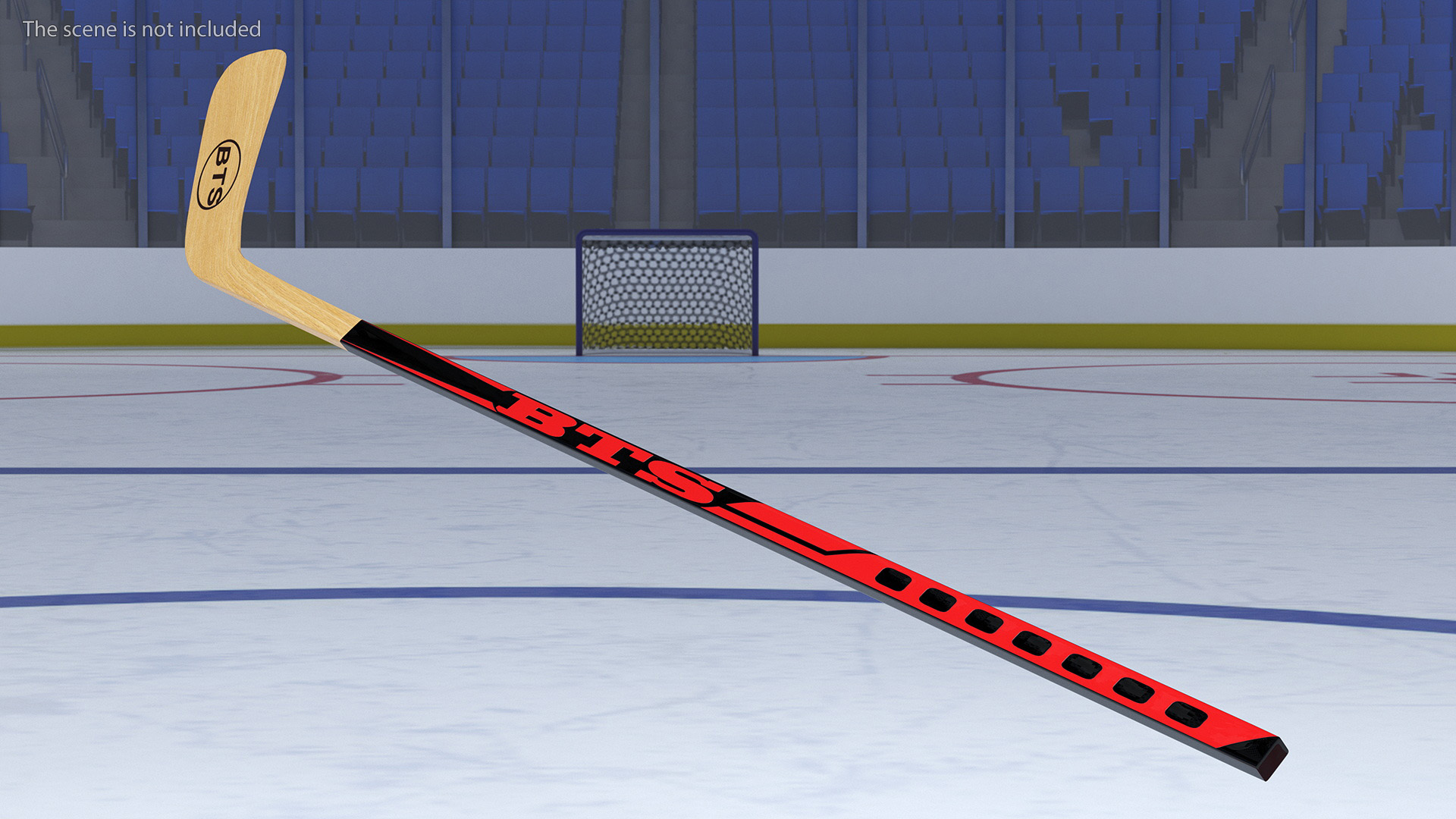 3D Ice Hockey Stick