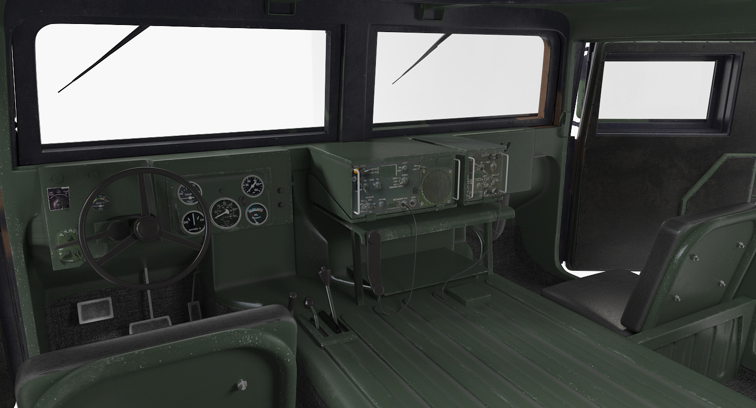 Humvee M1151 Camo 3D