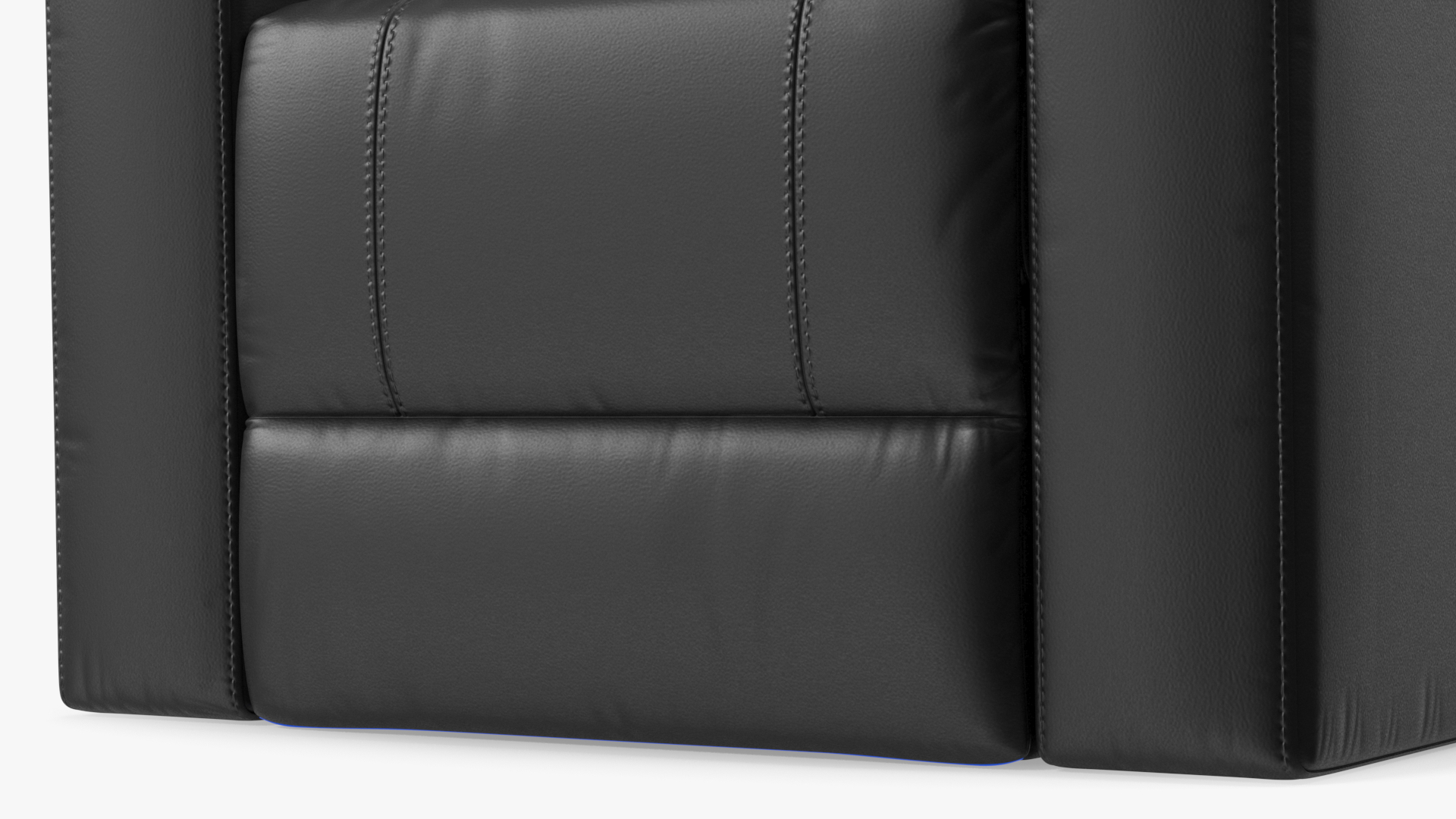 3D model Valencia Home Theater Seating Black