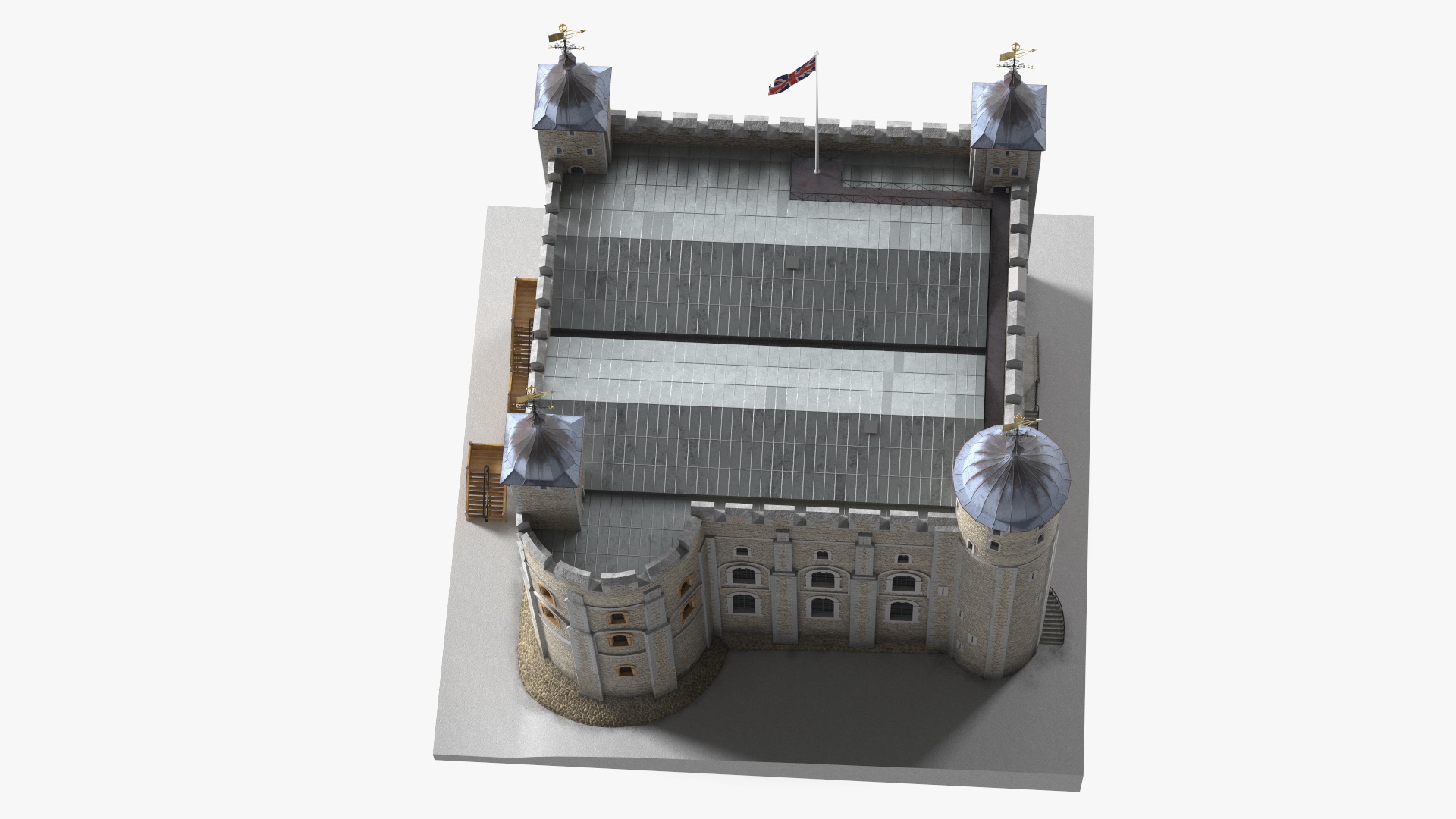 3D White Tower of London