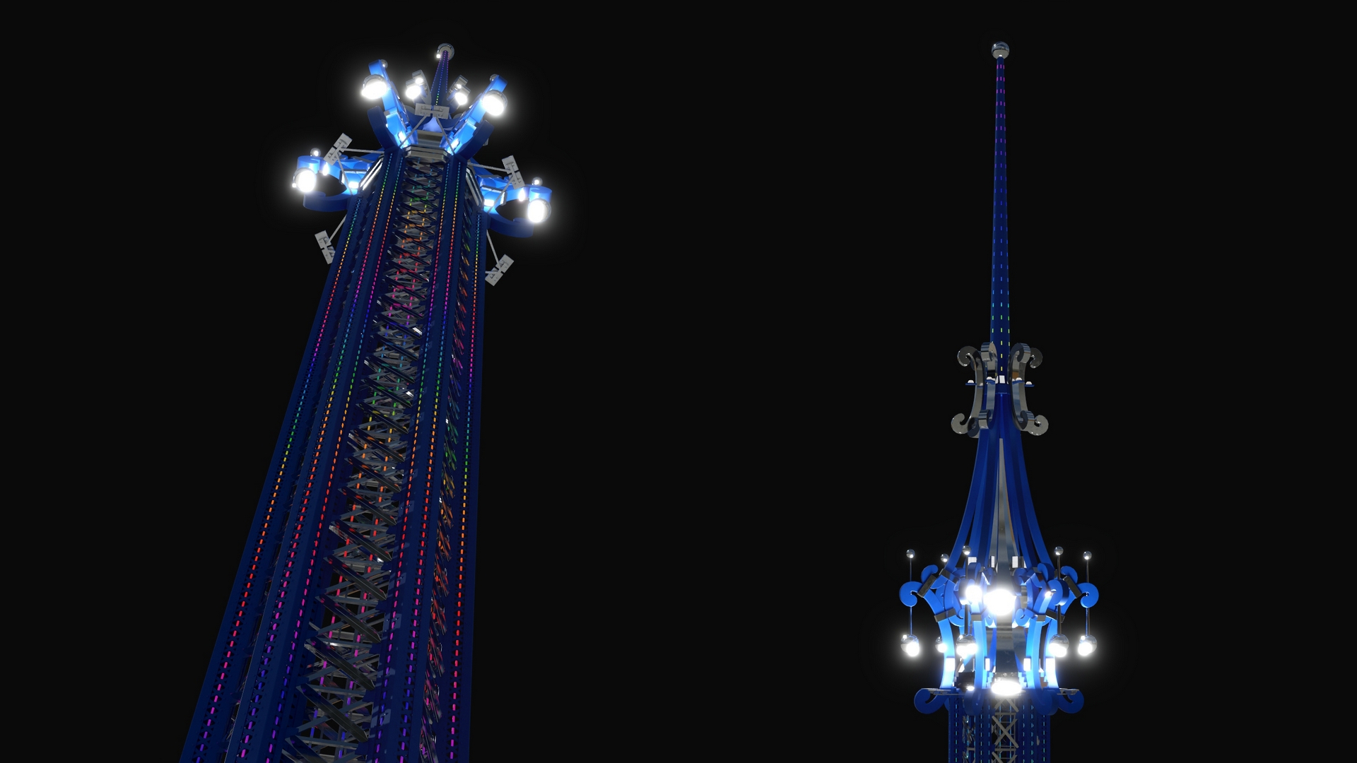 3D model Orlando StarFlyer Luminous Fur