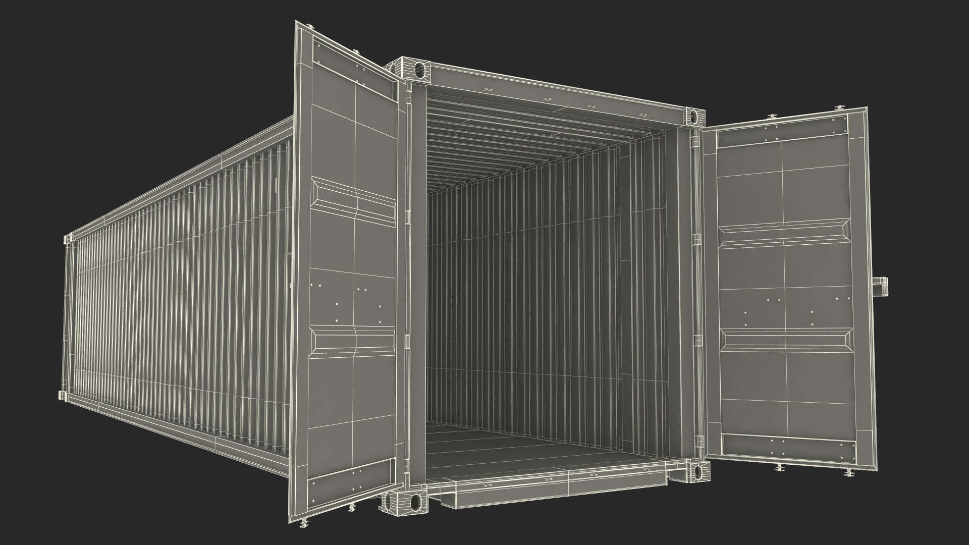 3D High Cube Pallet Wide 45ft