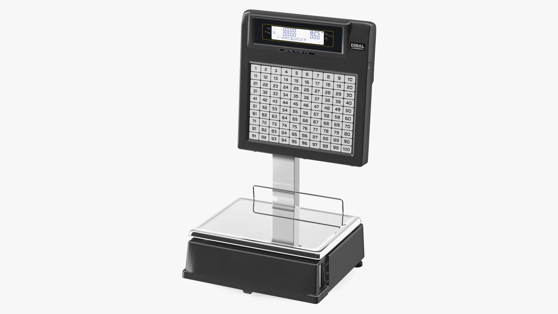 3D Self-service Scales Tornado with Digital Scoreboard