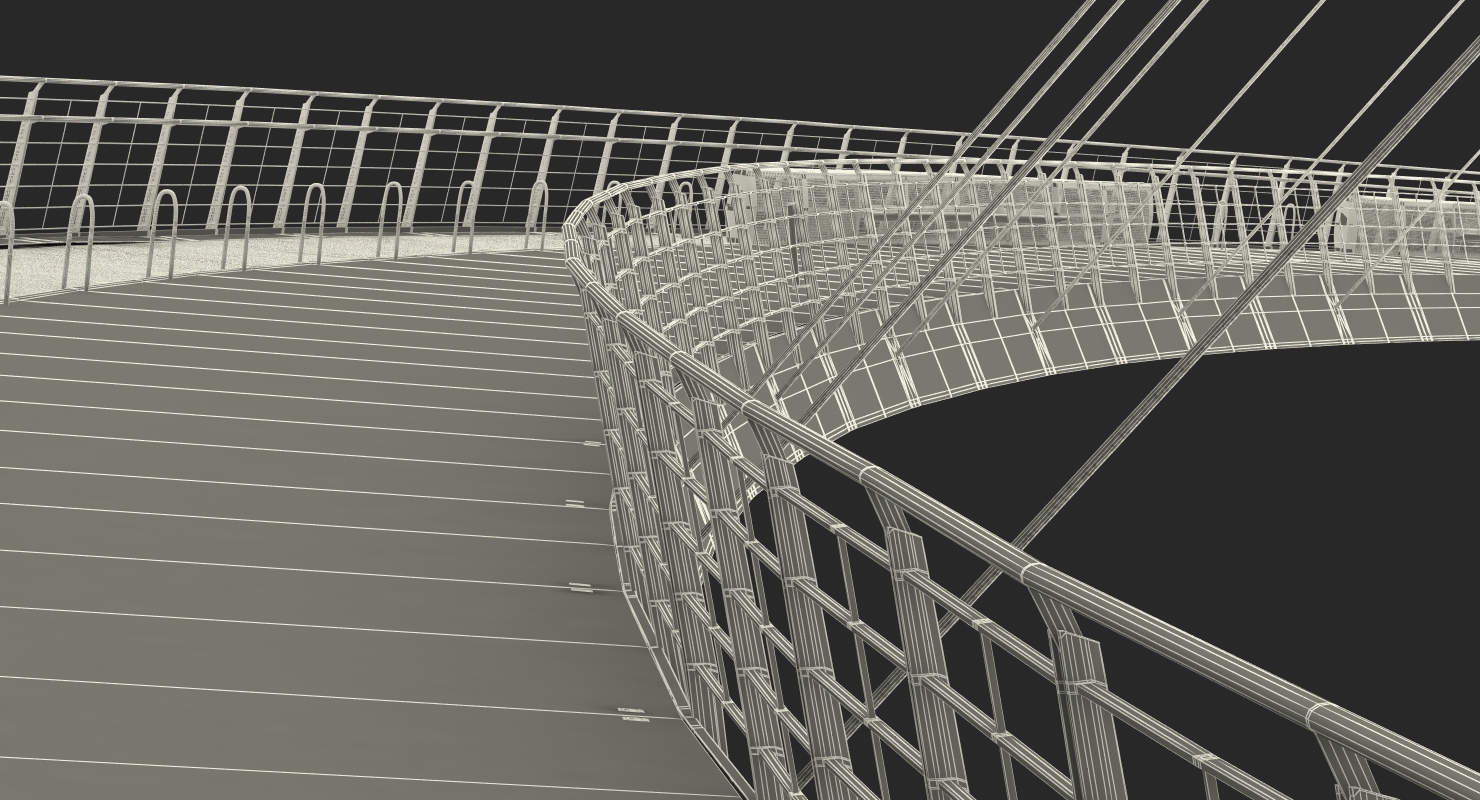 Gateshead Millennium Bridge 3D