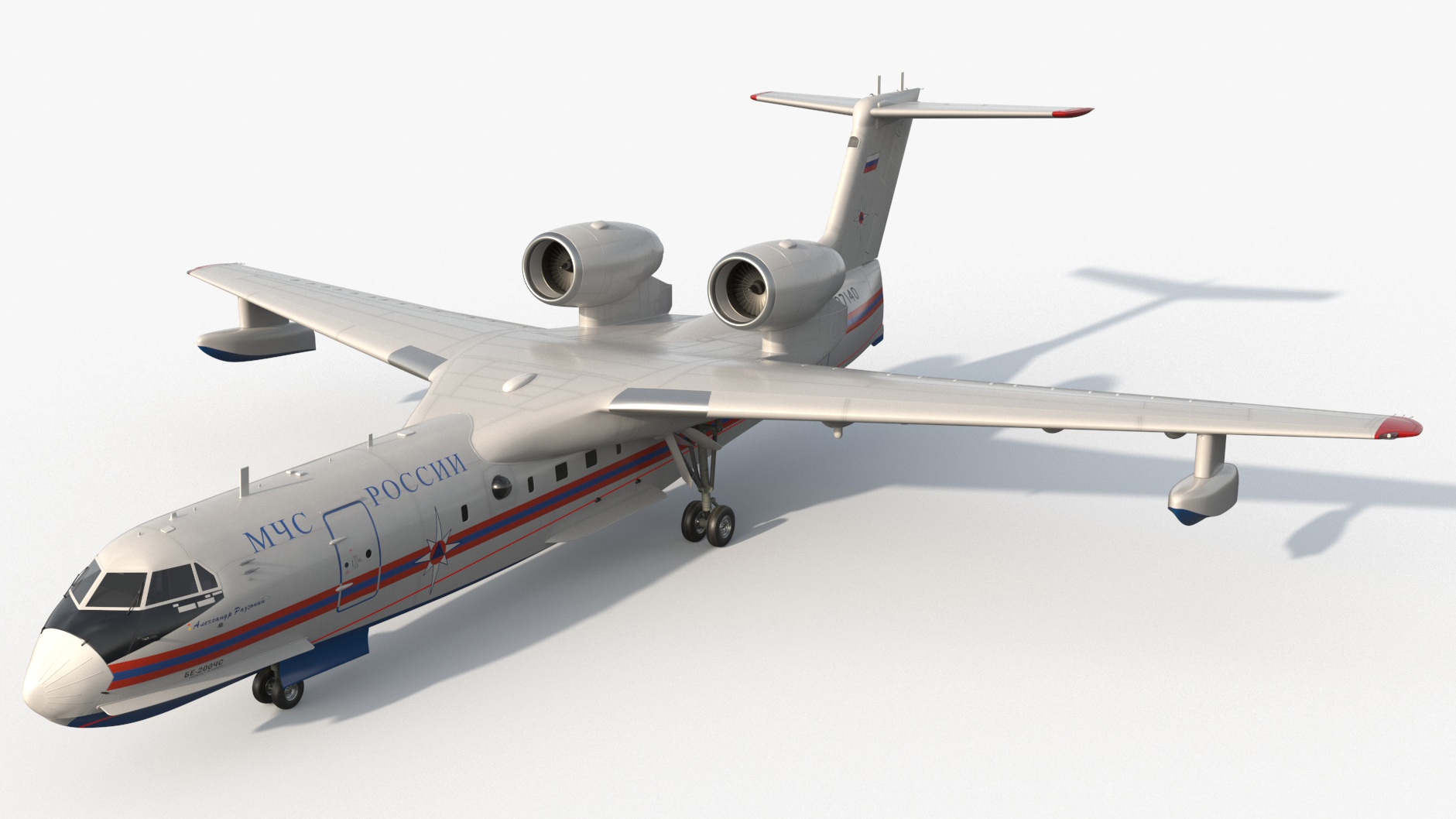 Beriev Be 200 Aircraft 3D